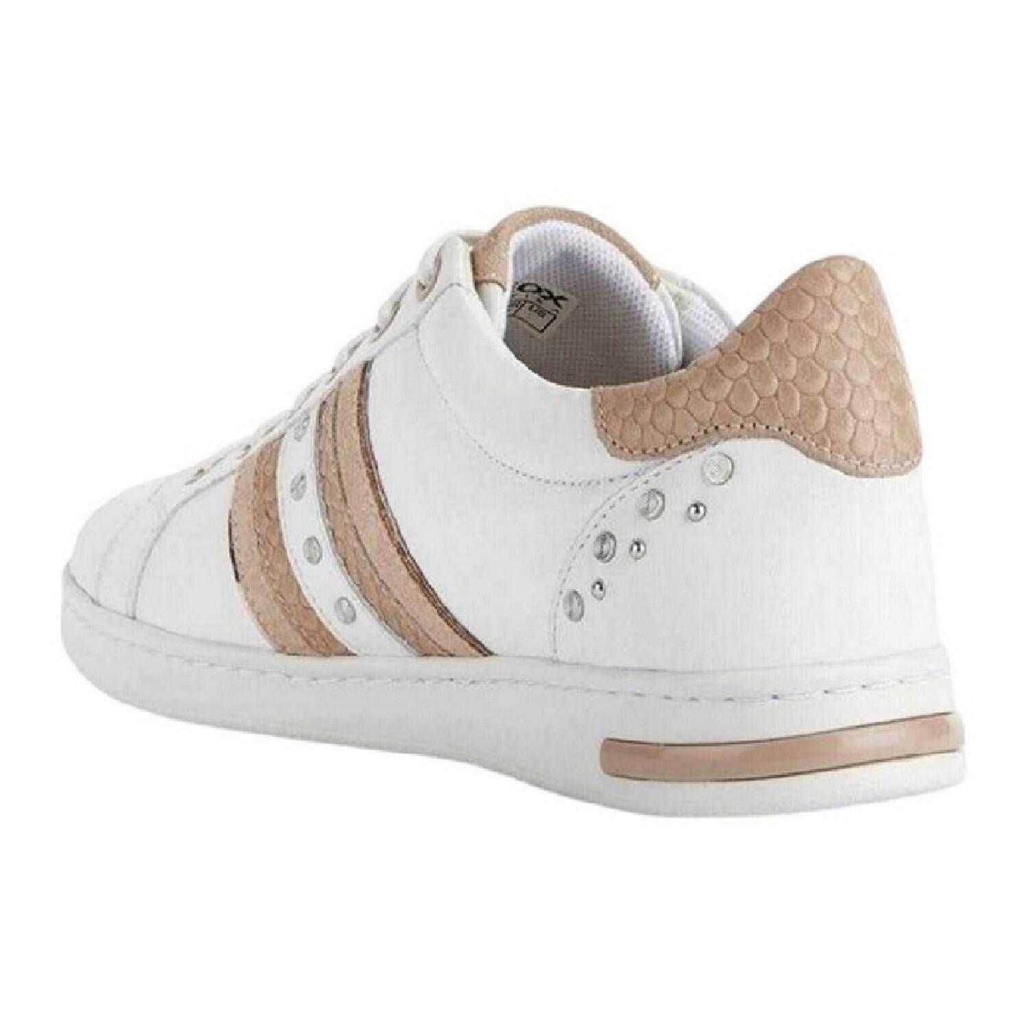 "Jaysen" Sneaker für , Leder, Flach Damen Weiß/Helle Hautfarbe 2/4