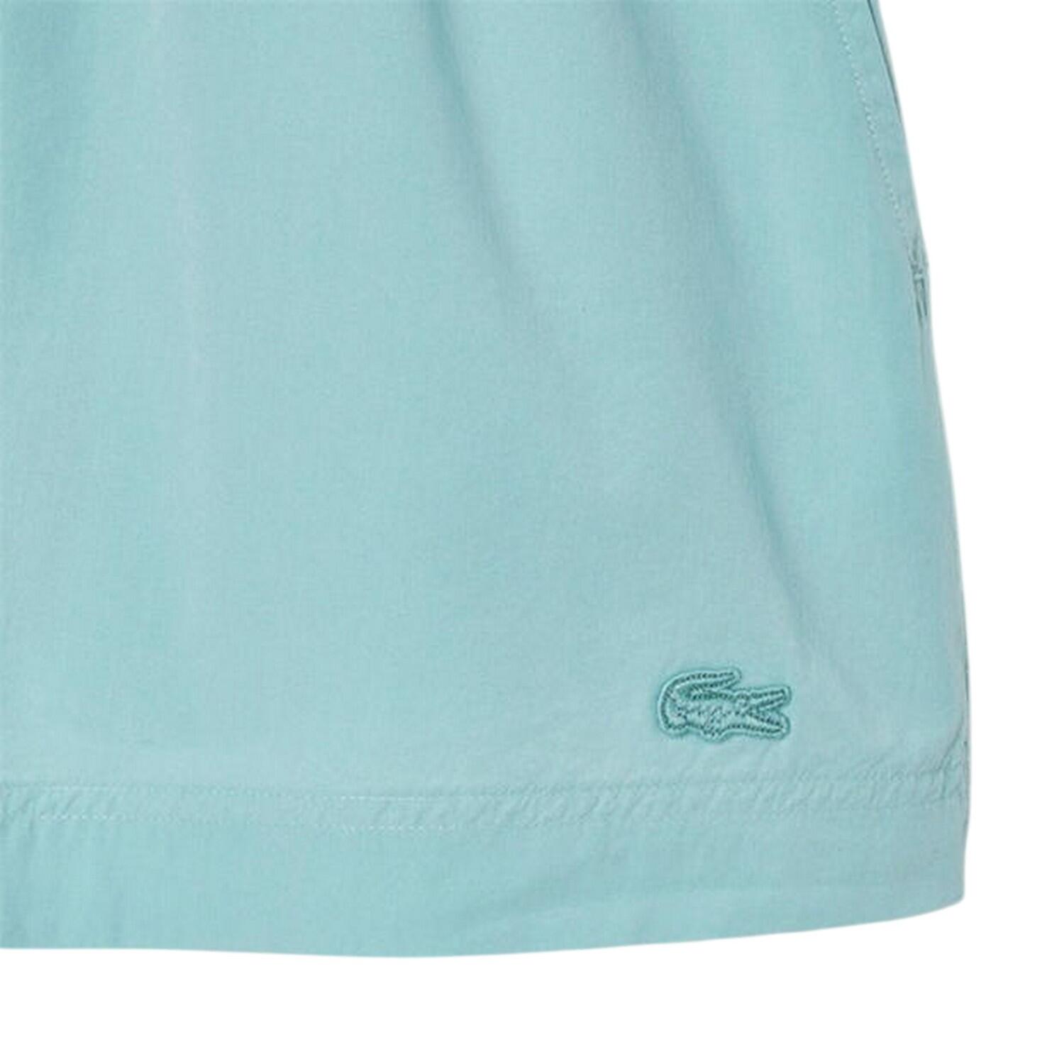 Pantaloncini Logo Pile Donna Lacoste Blu 2/3