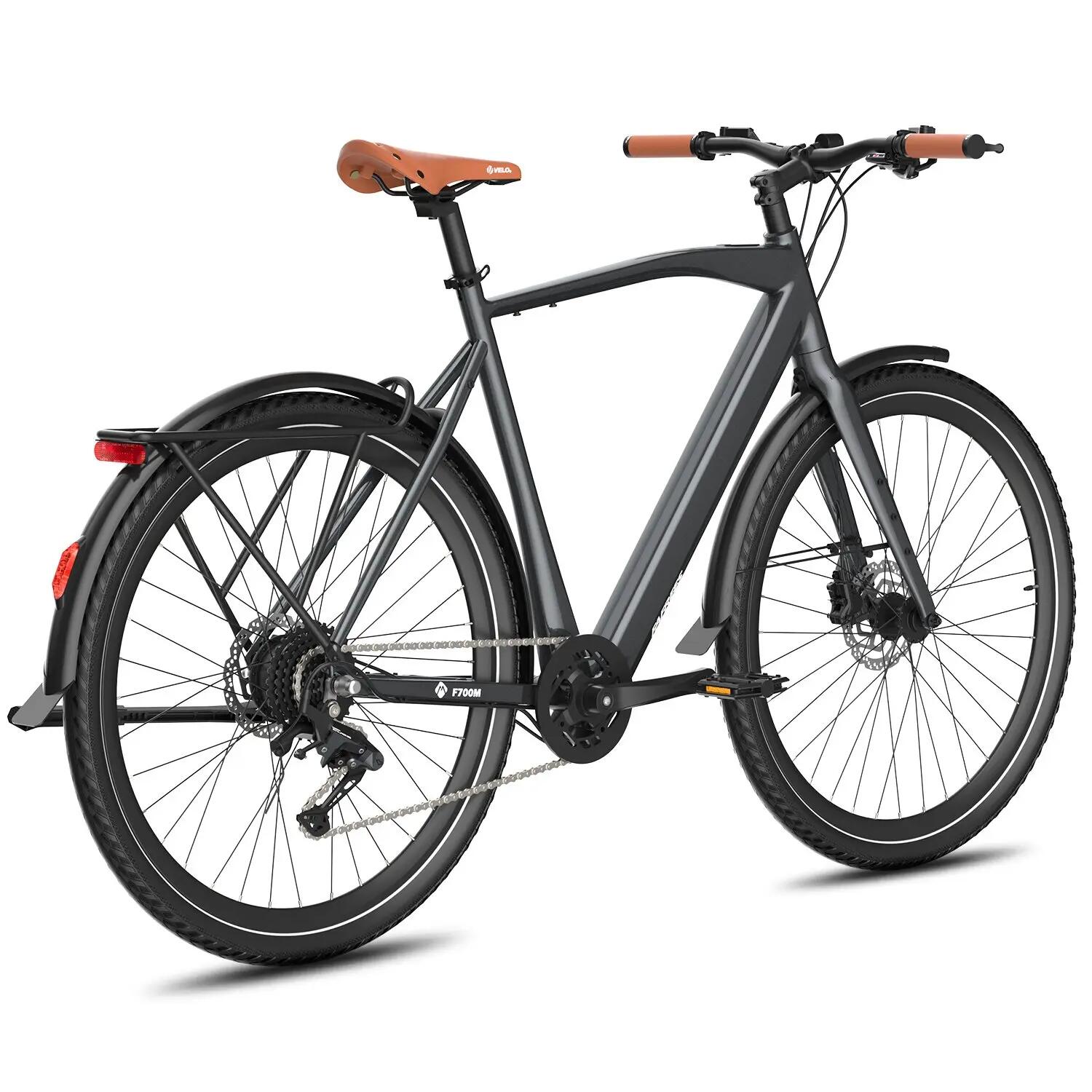 F700M rower elektryczny 250W 36V10Ah, 9-biegów, hamulec tarczowy max 25km/h 3/7