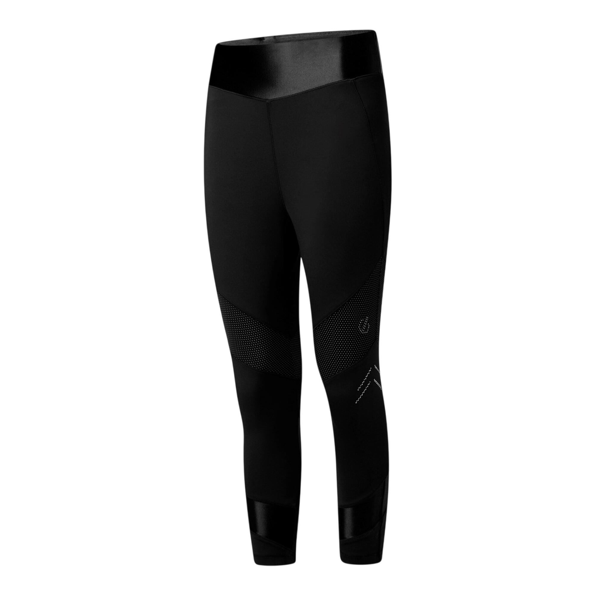 Leggings A 3/4 Pannello A Rete Donna Dare 2B Nero 3/4