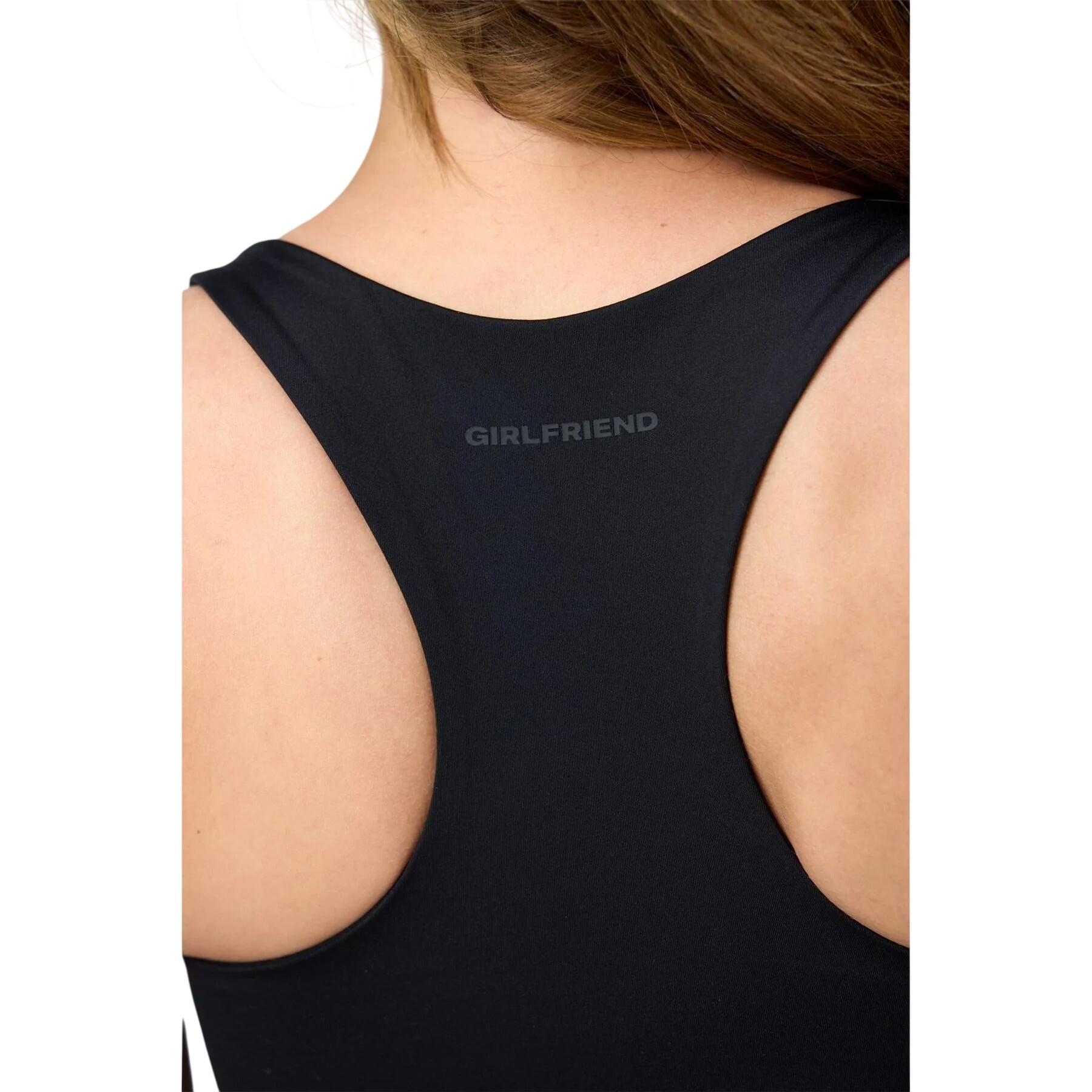 Reggiseno Sportivo Girocollo Donna Girlfriend Collective Paloma Nero 4/4