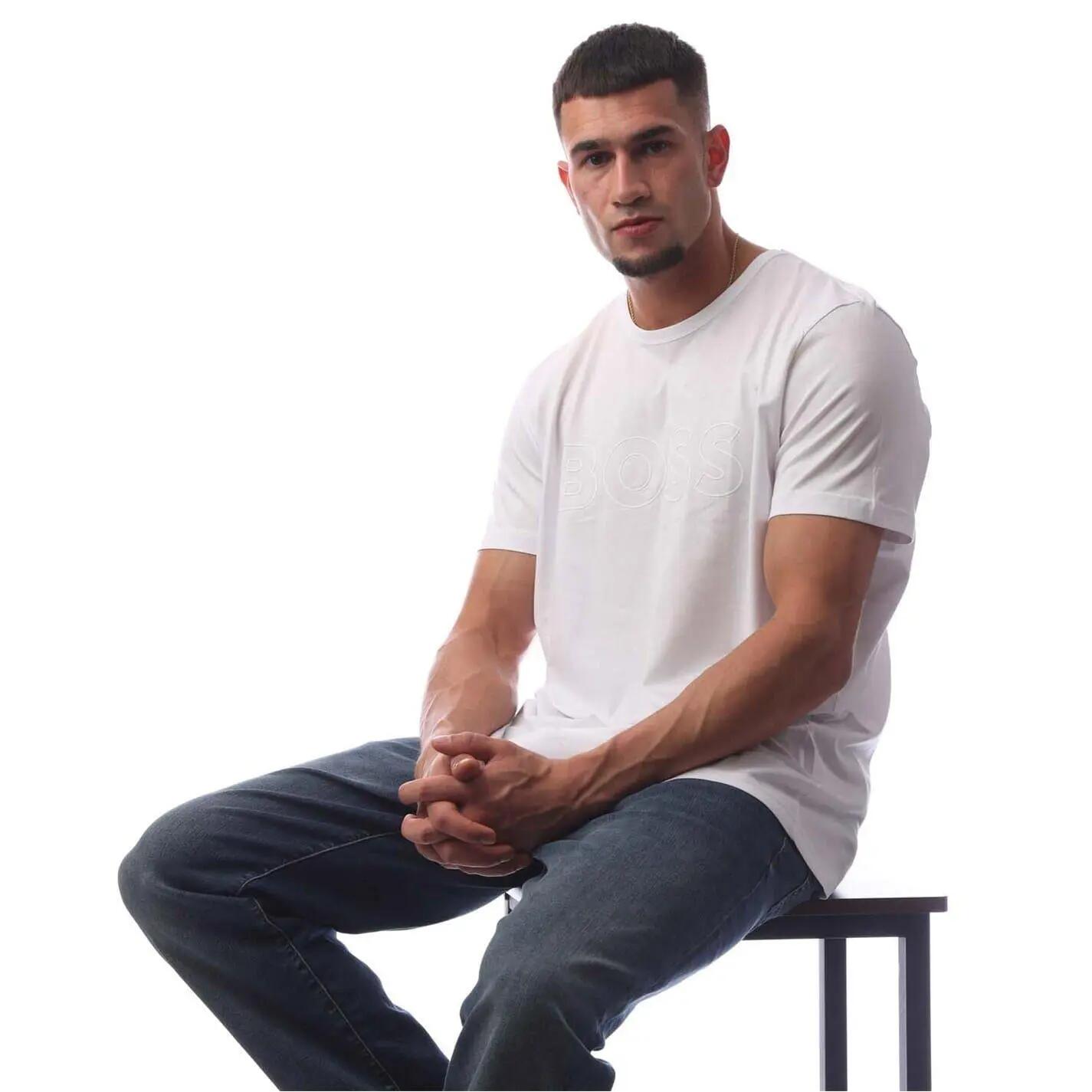 Mens Teebo TShirt (White) 3/3