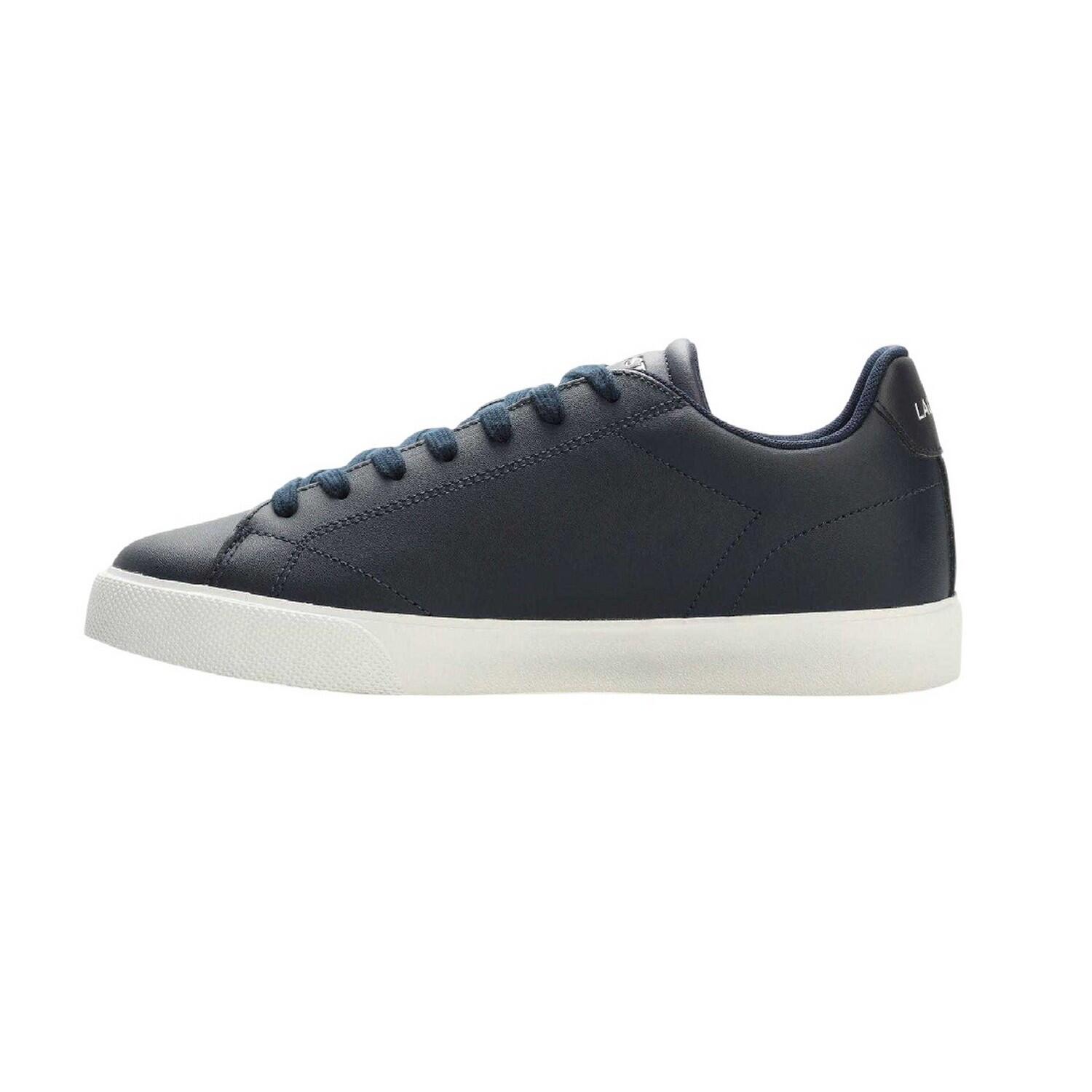 "Lerond Set" Krokodil Sneaker für , Leder, Flach Herren Marine/Weiß 3/4