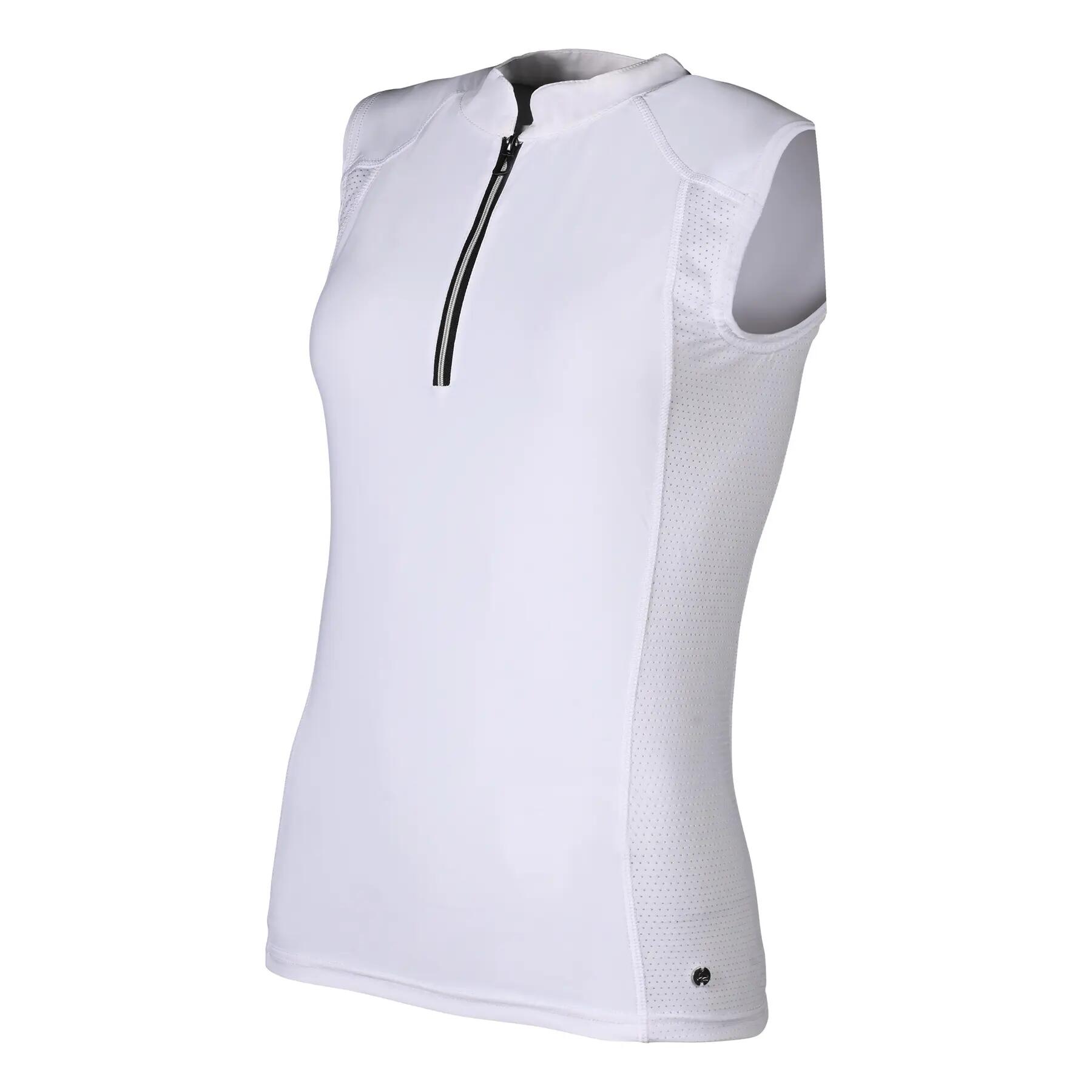 Maillot équitation technique sans manches femme HKM Hannah 3/5