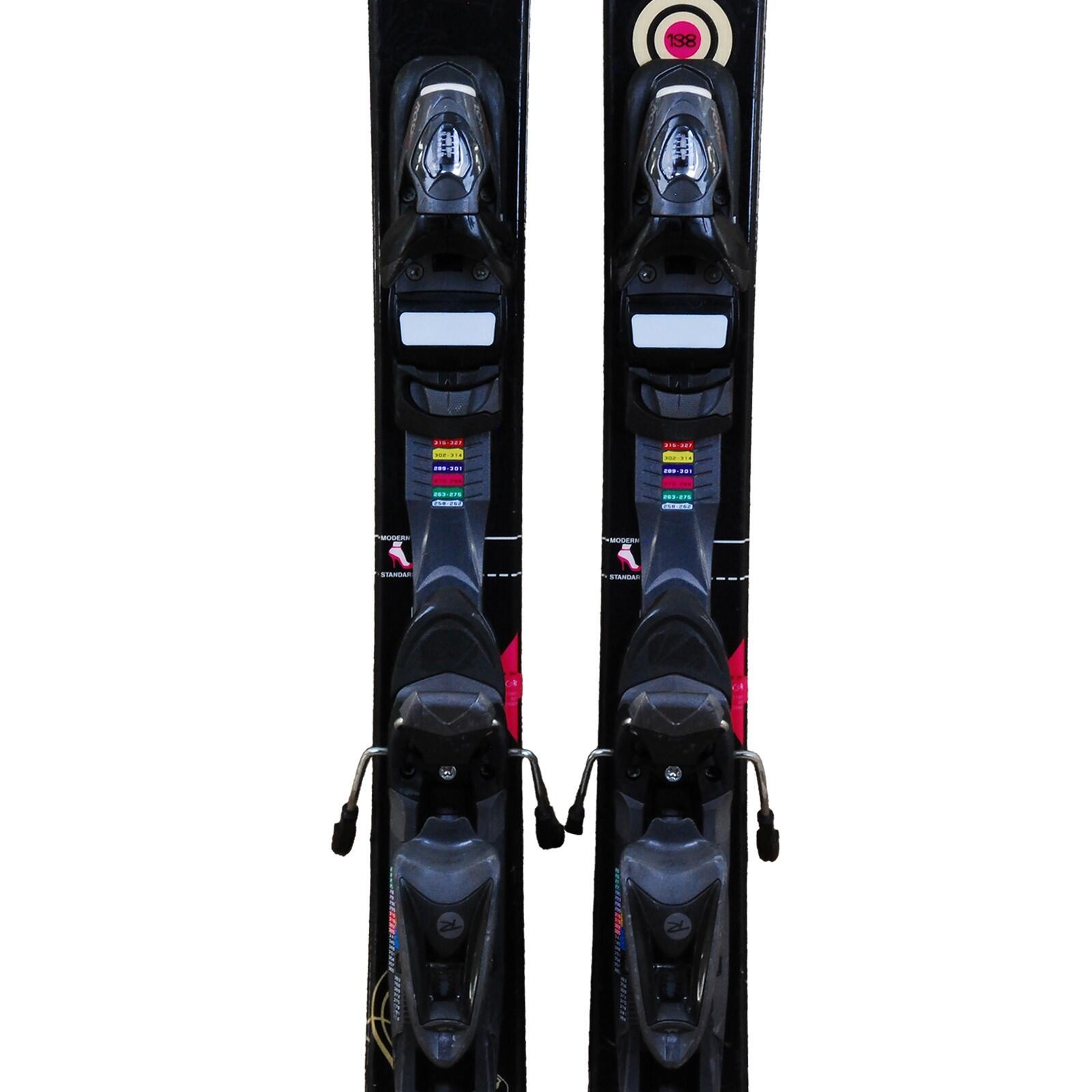 RECONDITIONNE - Ski Junior Rossignol Trixie + Fixations 3/4