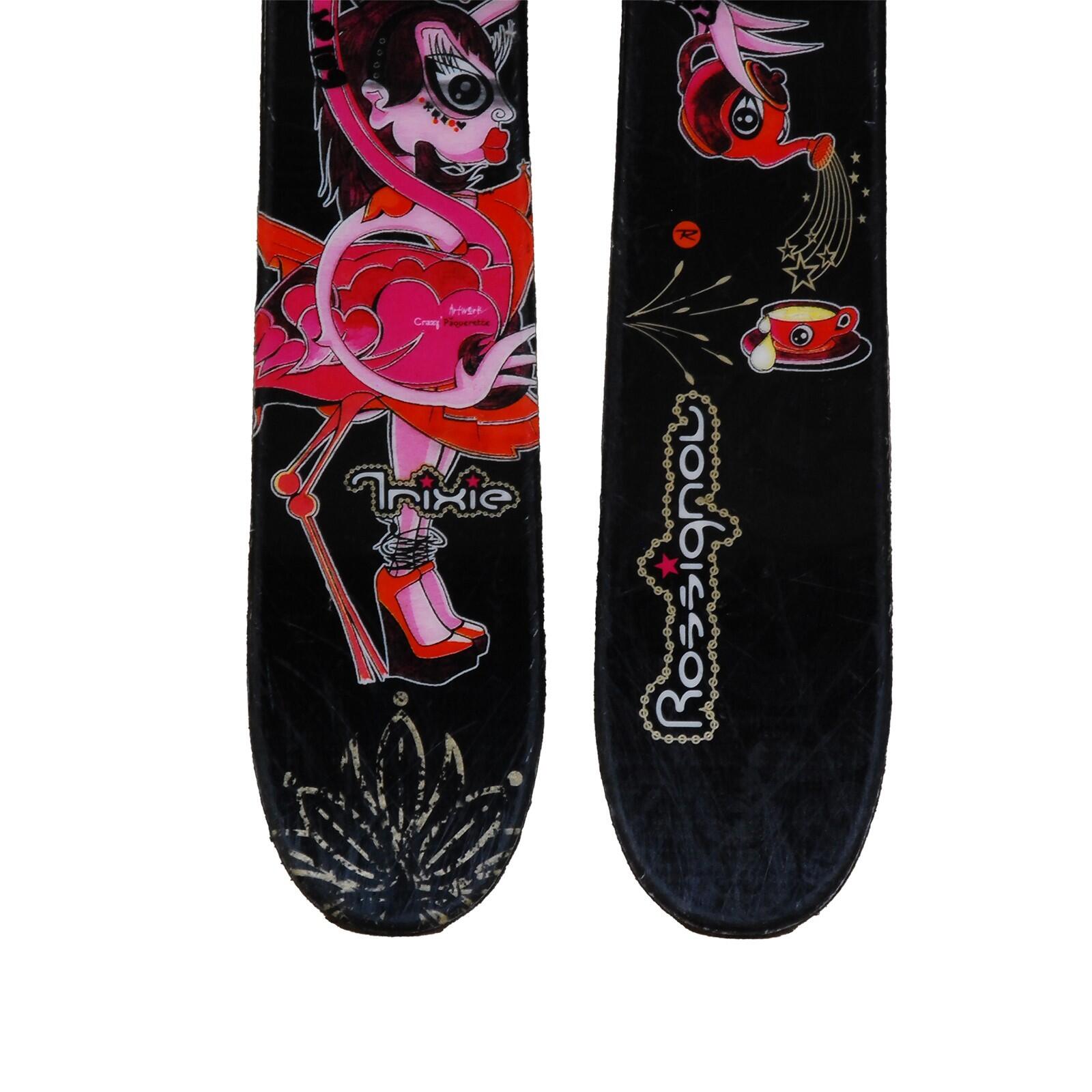 RECONDITIONNE - Ski Junior Rossignol Trixie + Fixations 4/4