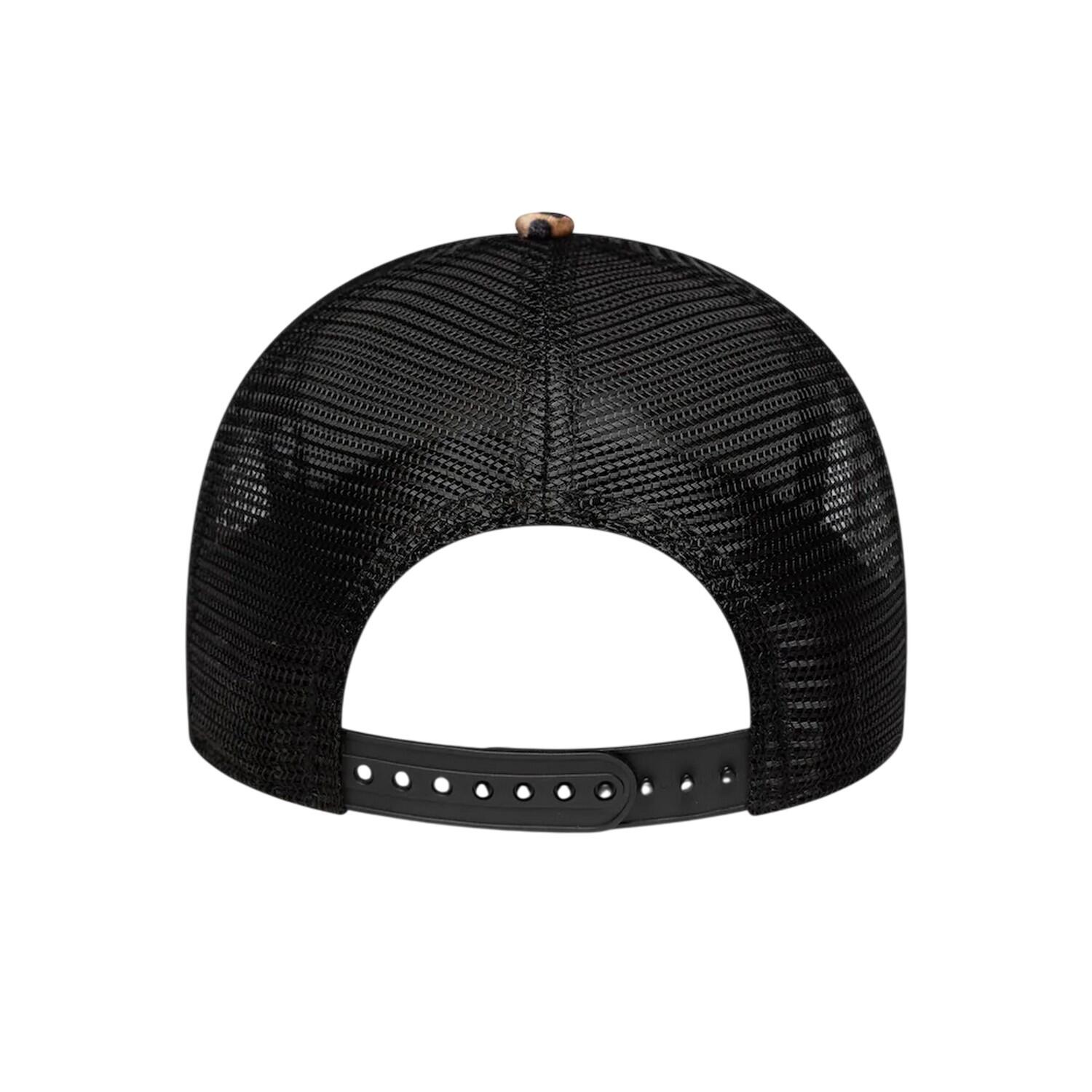Cappellino Da Camionista Leopardato New Era Nero 2/3