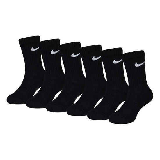 Lot De 6 Chaussettes Enfant (Noir)