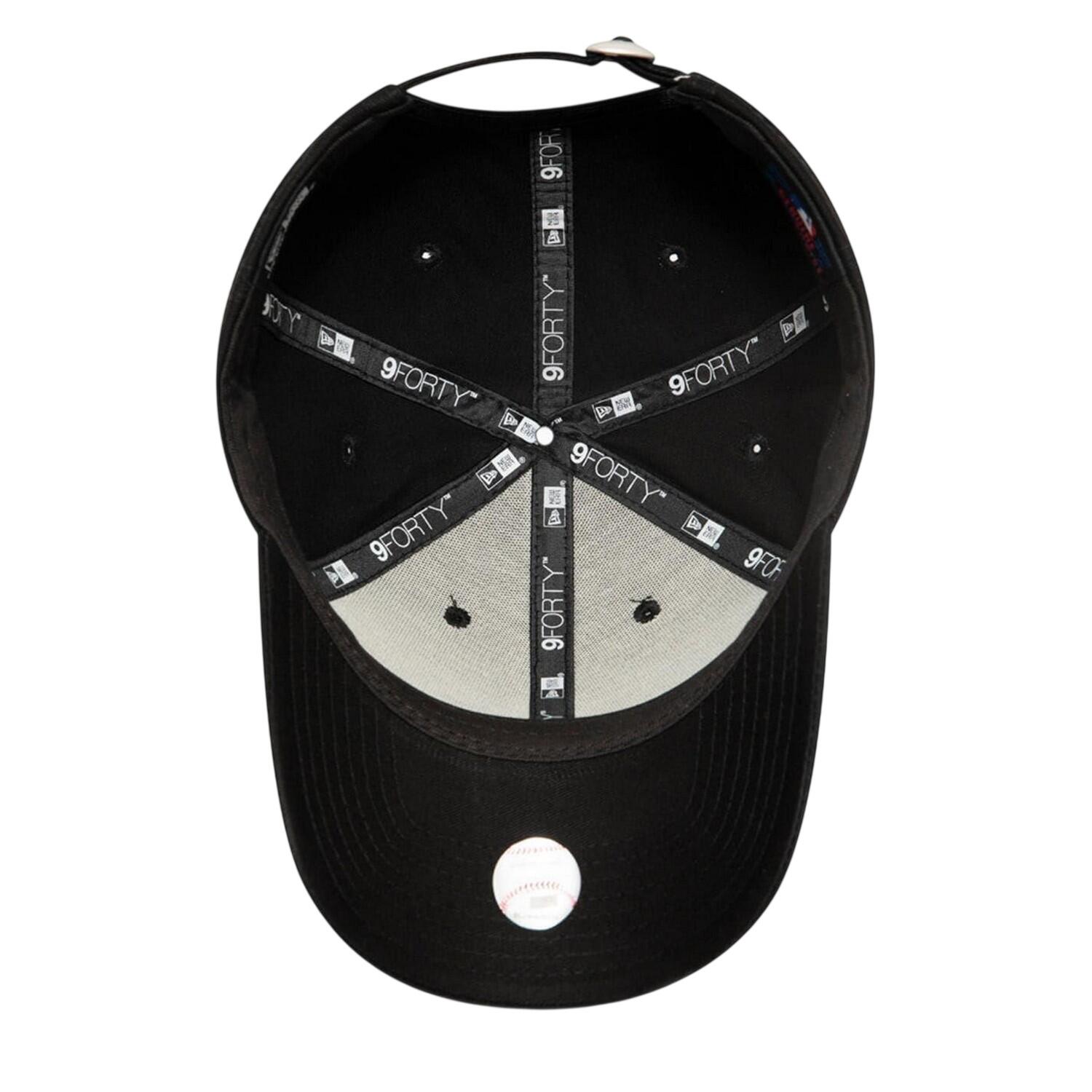 Cappellino Da Baseball New Era 9Forty LA Triplo Nero 4/4