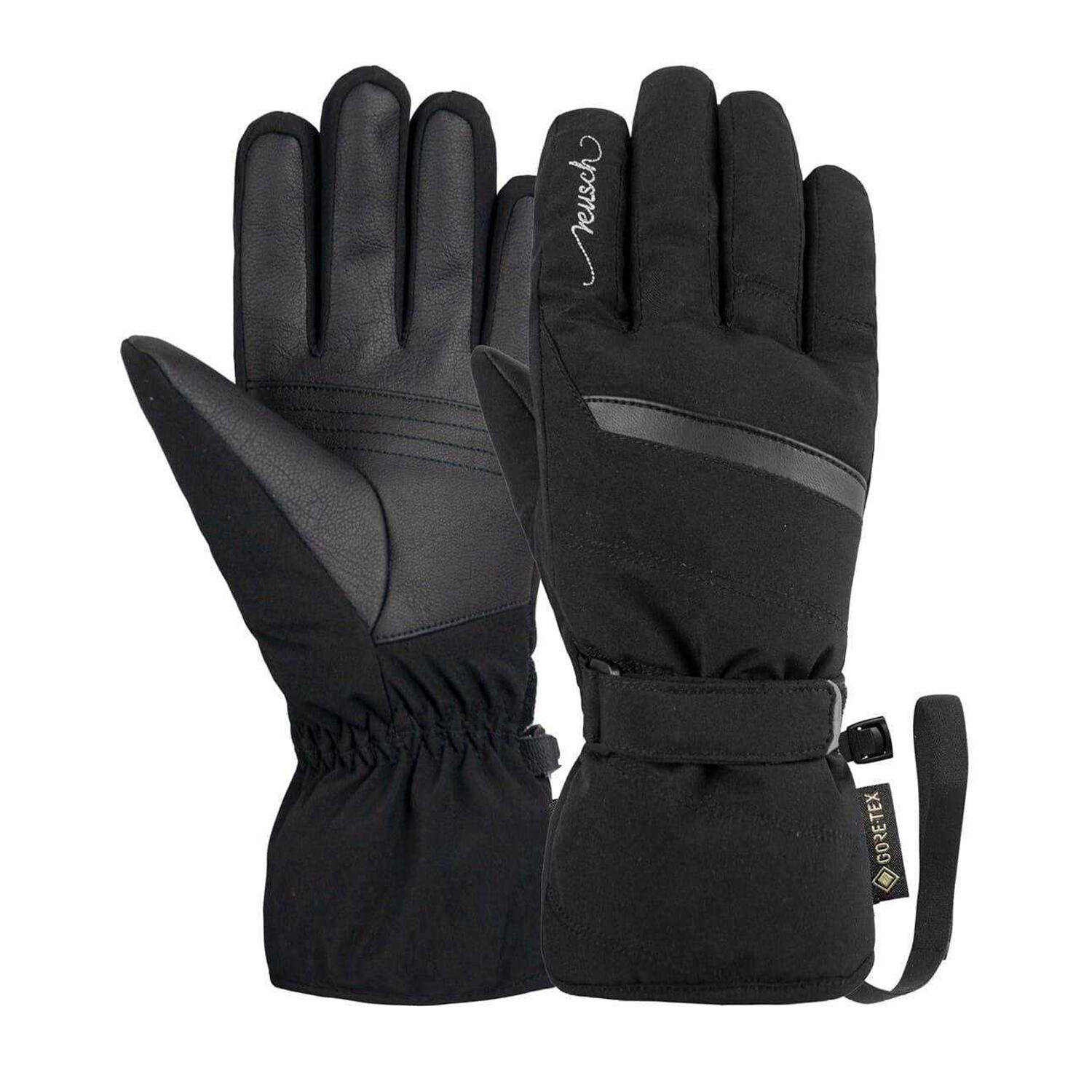 Gants De Ski Motif/style Logo SANDY Adulte (Noir) 2/5