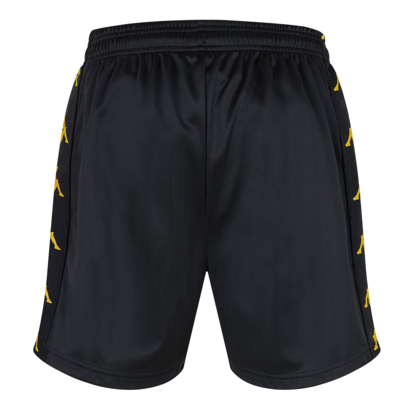 "Banda 10 Too Hot" Laufshorts für Herren Schwarz/Leuchtend Gelb 2/2