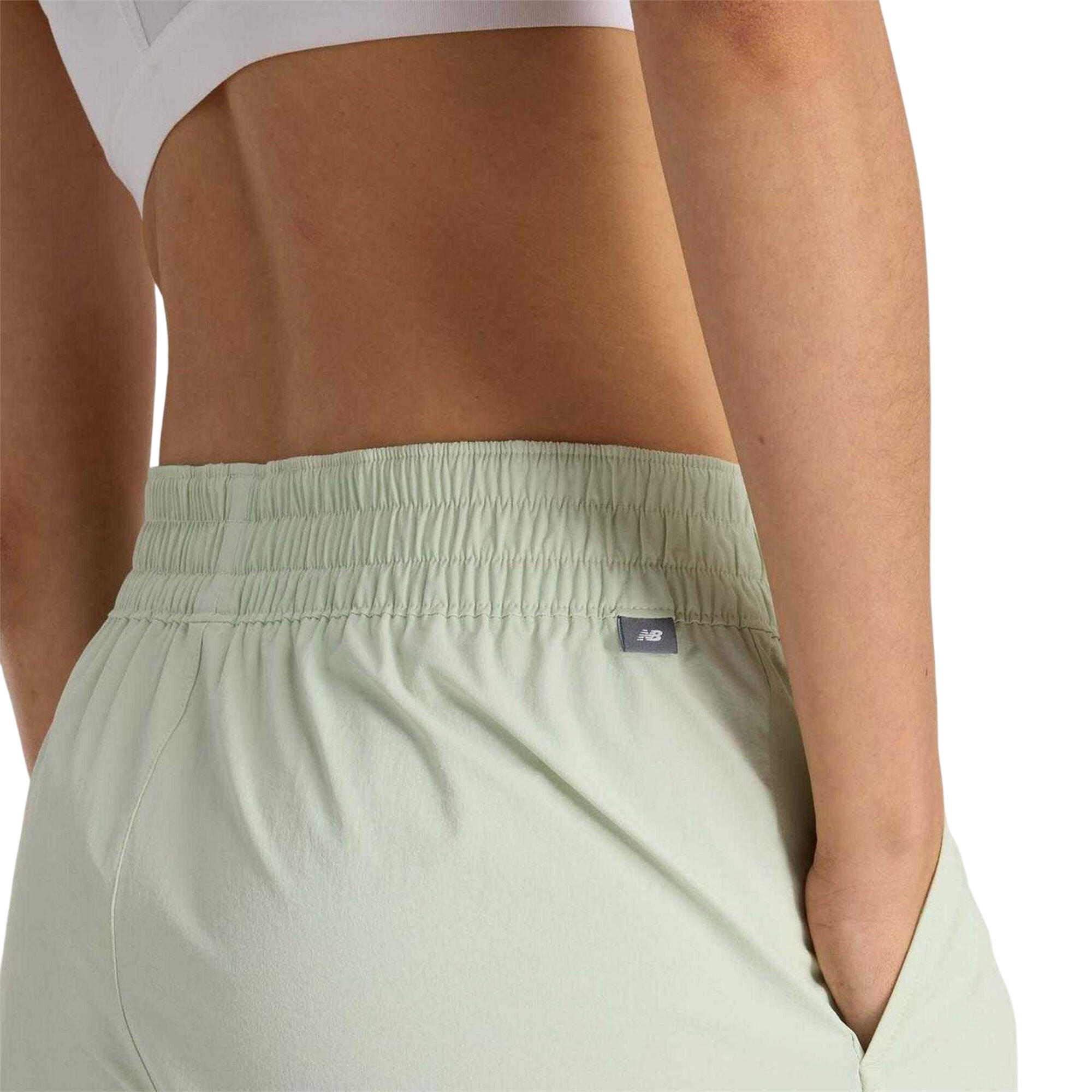 Shorts für Damen Minzgrün 3/3