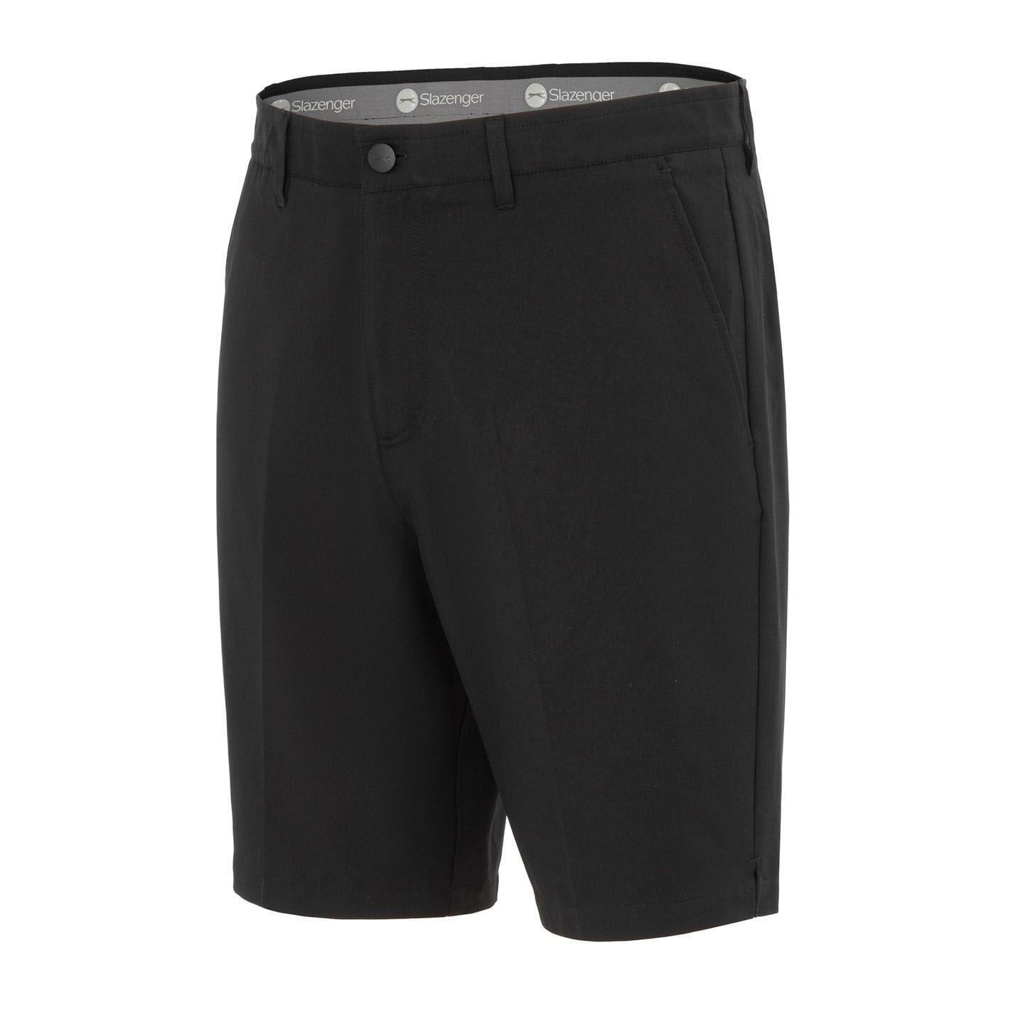 Golf Shorts für Herren Schwarz 3/4