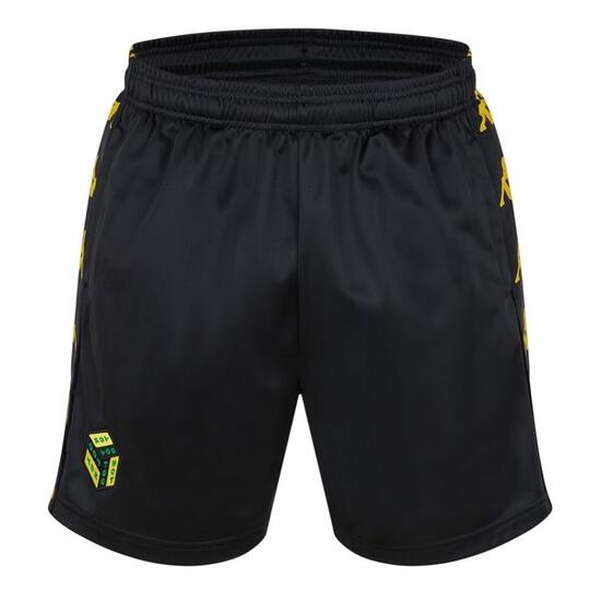 Short De Course BANDA TOO HOT Homme (Noir / Jaune Vif)