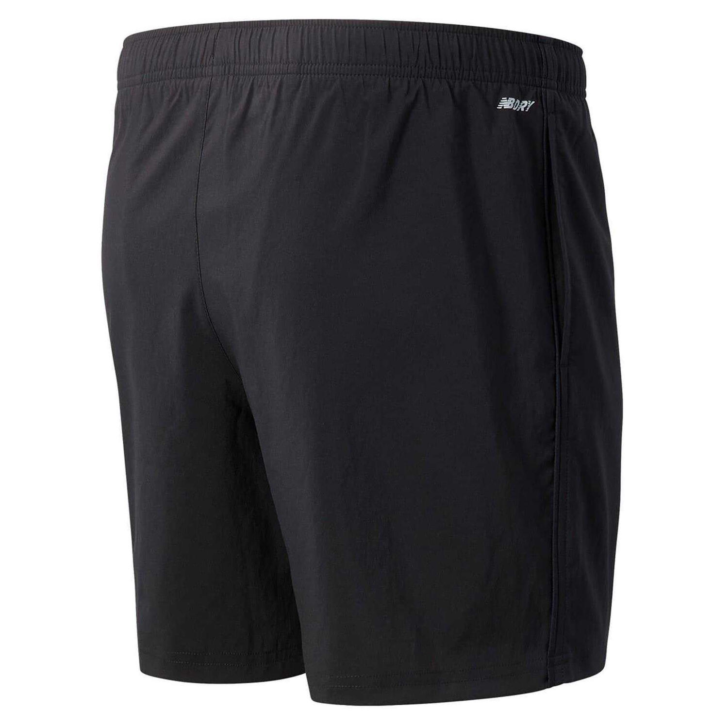 Mens 2 in 1 Running Shorts (Black) 2/2