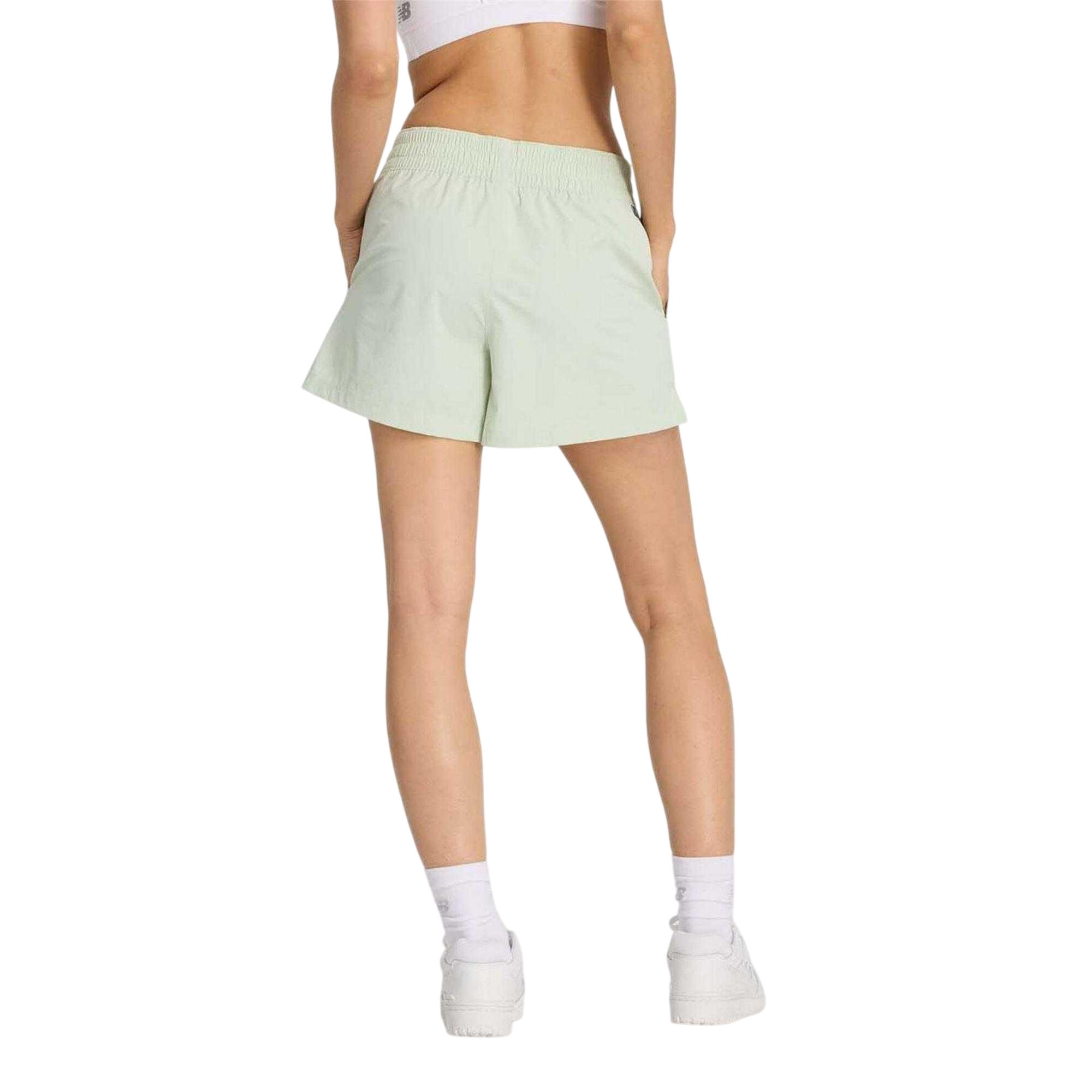Shorts für Damen Minzgrün 2/3