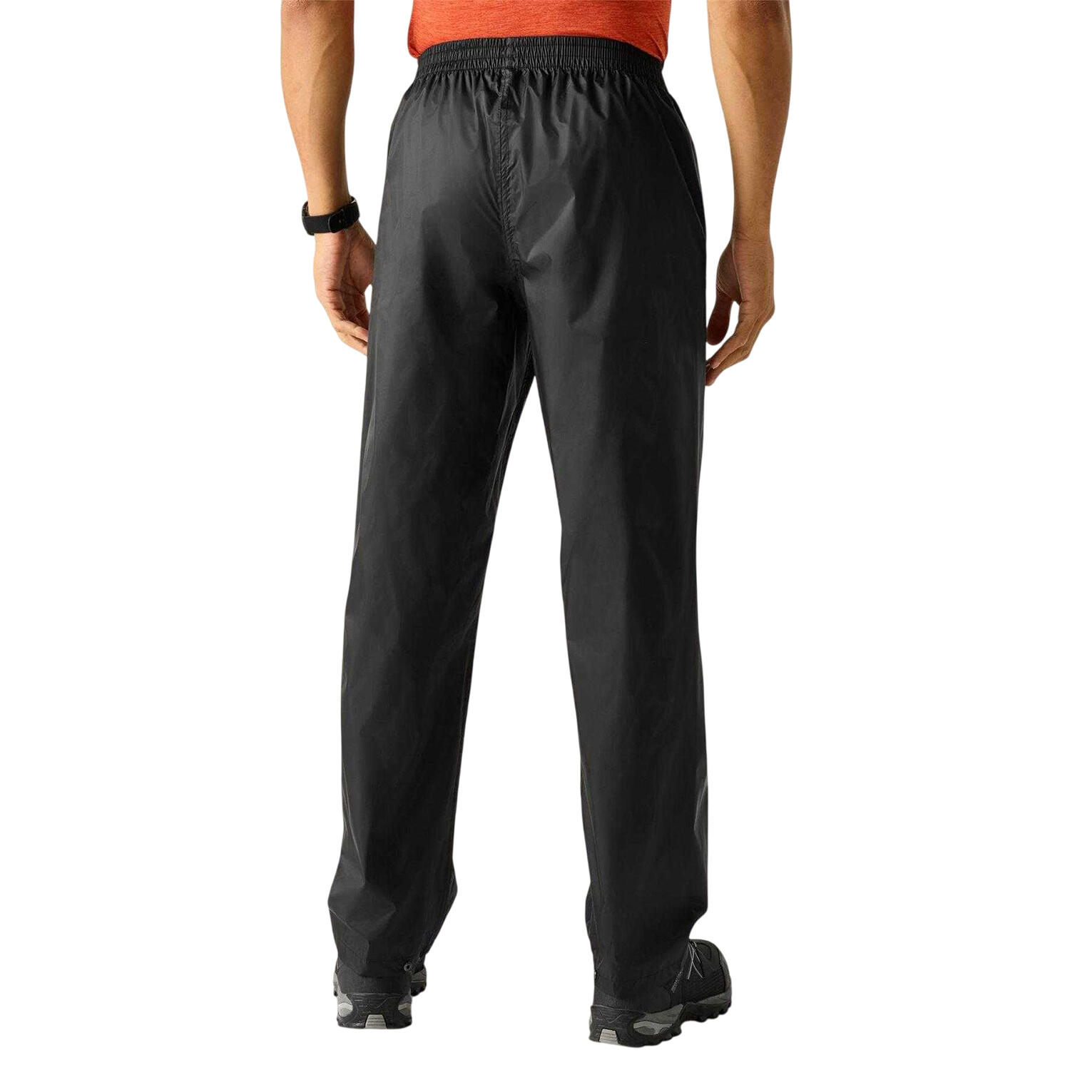 Wasserfeste Hose für Herren Schwarz 3/4