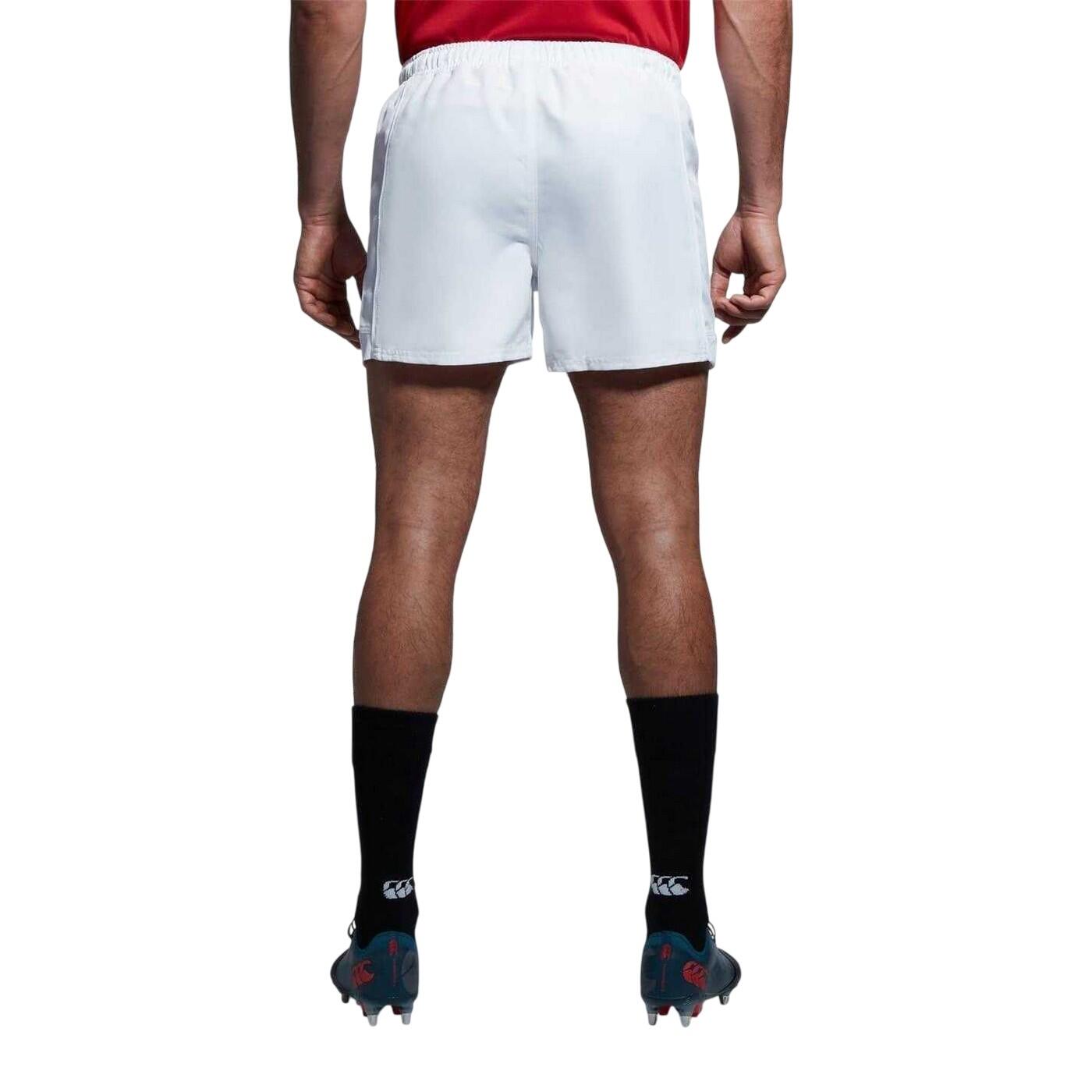 "Advantage" RugbyShorts für Herren Weiß 3/4
