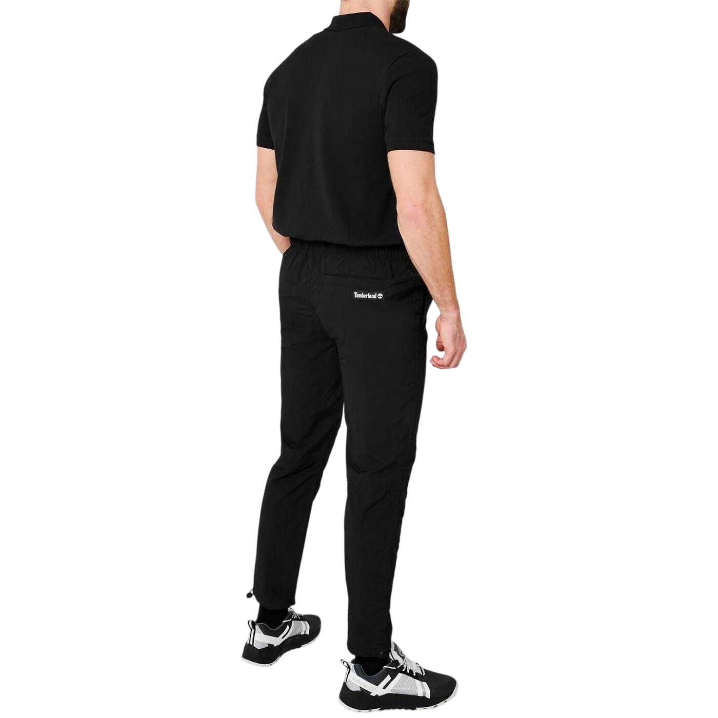 Mens Miller ShortSleeved Polo Shirt (Black) 3/4