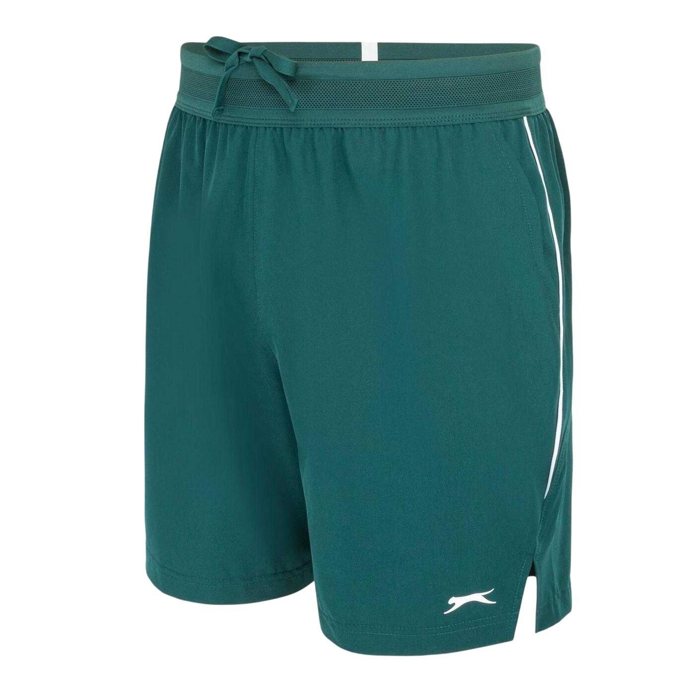 "Tech" Shorts für , Tennis Herren Tannengrün 3/4