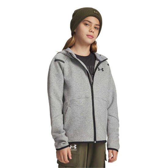 Veste À Capuche Manches Raglan UNSTOPPABLE Enfant (Gris)