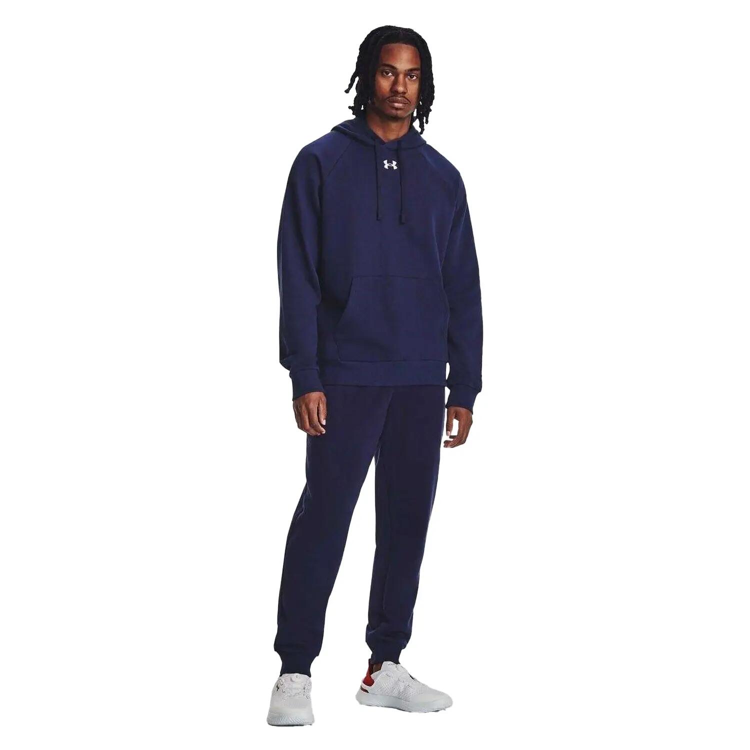 Kapuzenpullover für , Fleece Herren Mitternachtsblau 3/3
