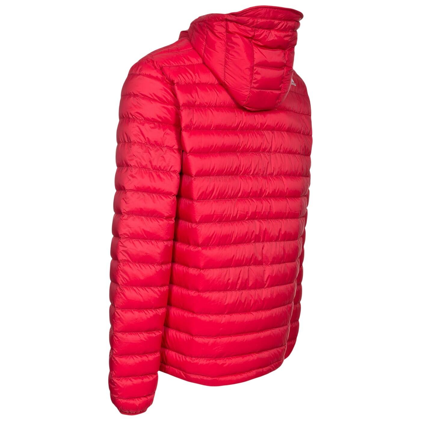 Mens Digby Puffer Jacket (Red) 2/3