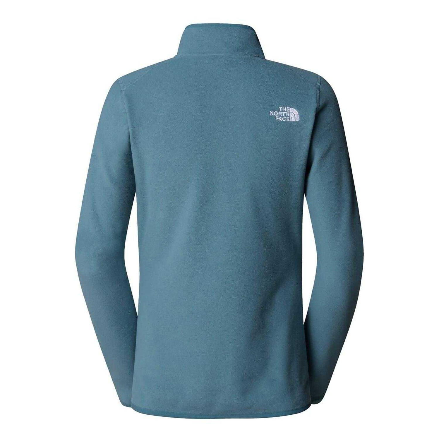 Haut Polaire Motif/style Logo GLACIER Femme (Bleu) 2/2