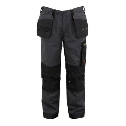 Arbeitshosen für Herren Holzkohle/Schwarz