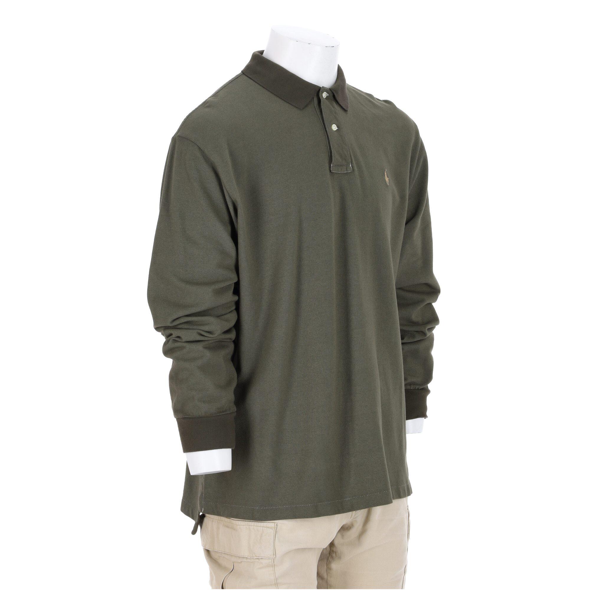 Tweedehands - Polo Ralph Lauren herenpolo lange mouwen - Als nieuw 5/7