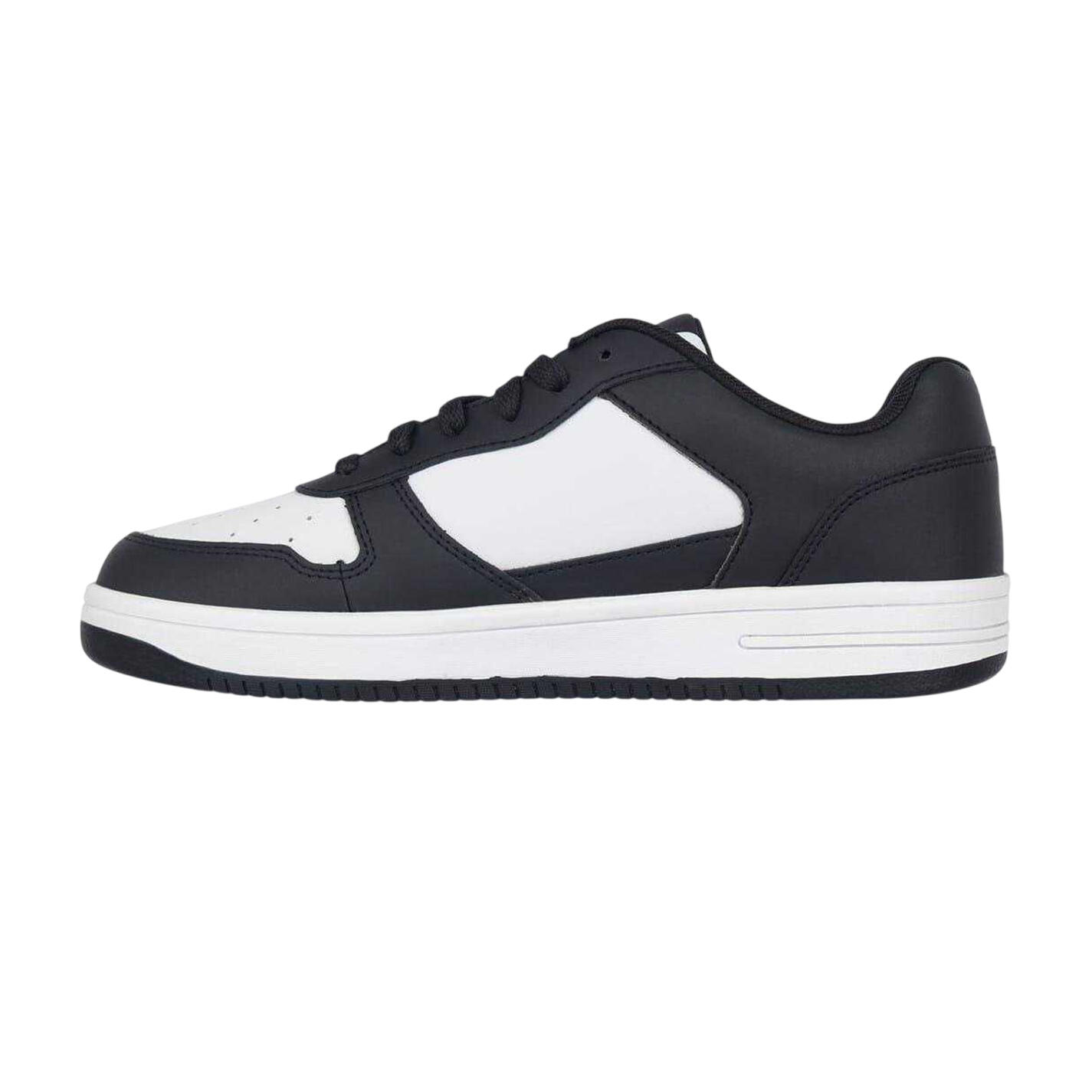 "Tower" Sneaker für , Leder, Flach Kinder Marine/Weiß 3/4
