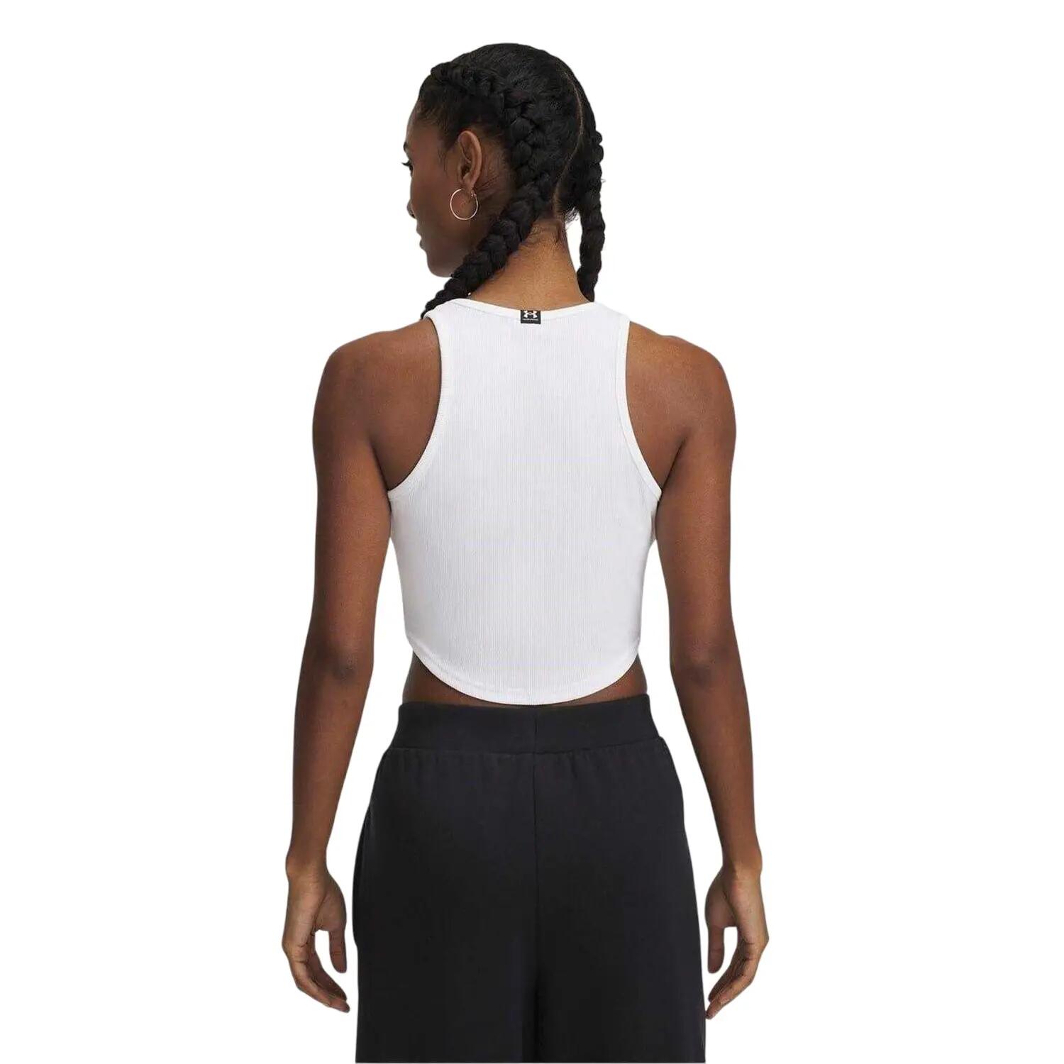 Tampo do tanque feminino Under Armour Rival Rib 2/2