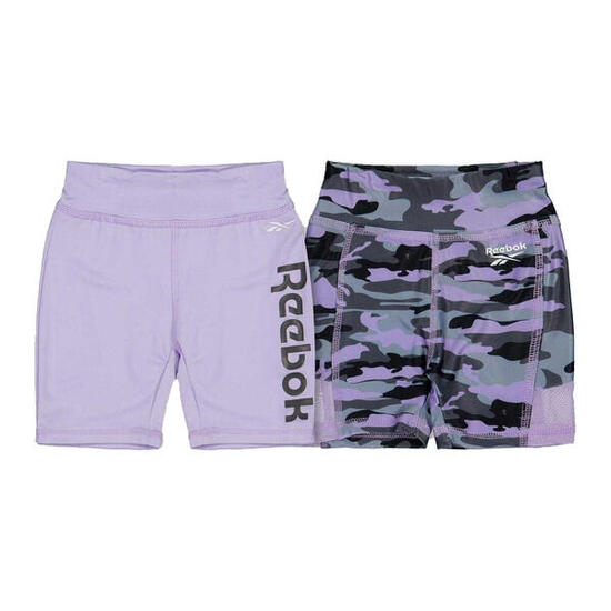 Shorts Motif/style Camouflage Fille (Lavande)