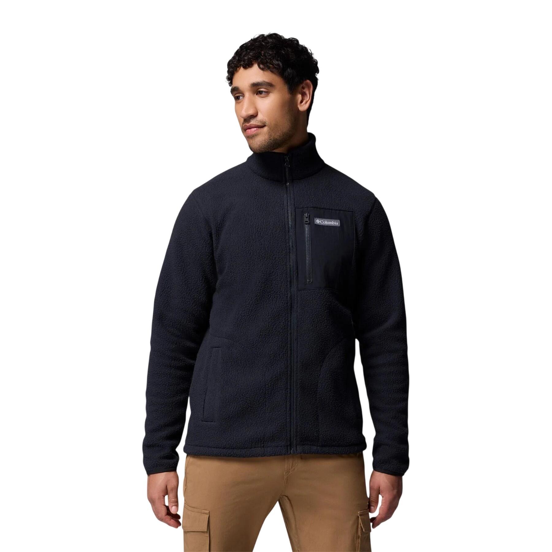 "Jasper Ridge" Fleecejacke für Herren Schwarz 2/4