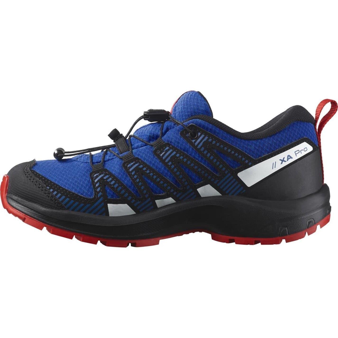 "XA Pro V8" Schuhe für Kinder Lapislazuli/Schwarz 3/4