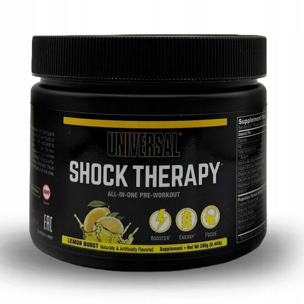Universal Nutrition Shock Therapy 10 Servings green apple