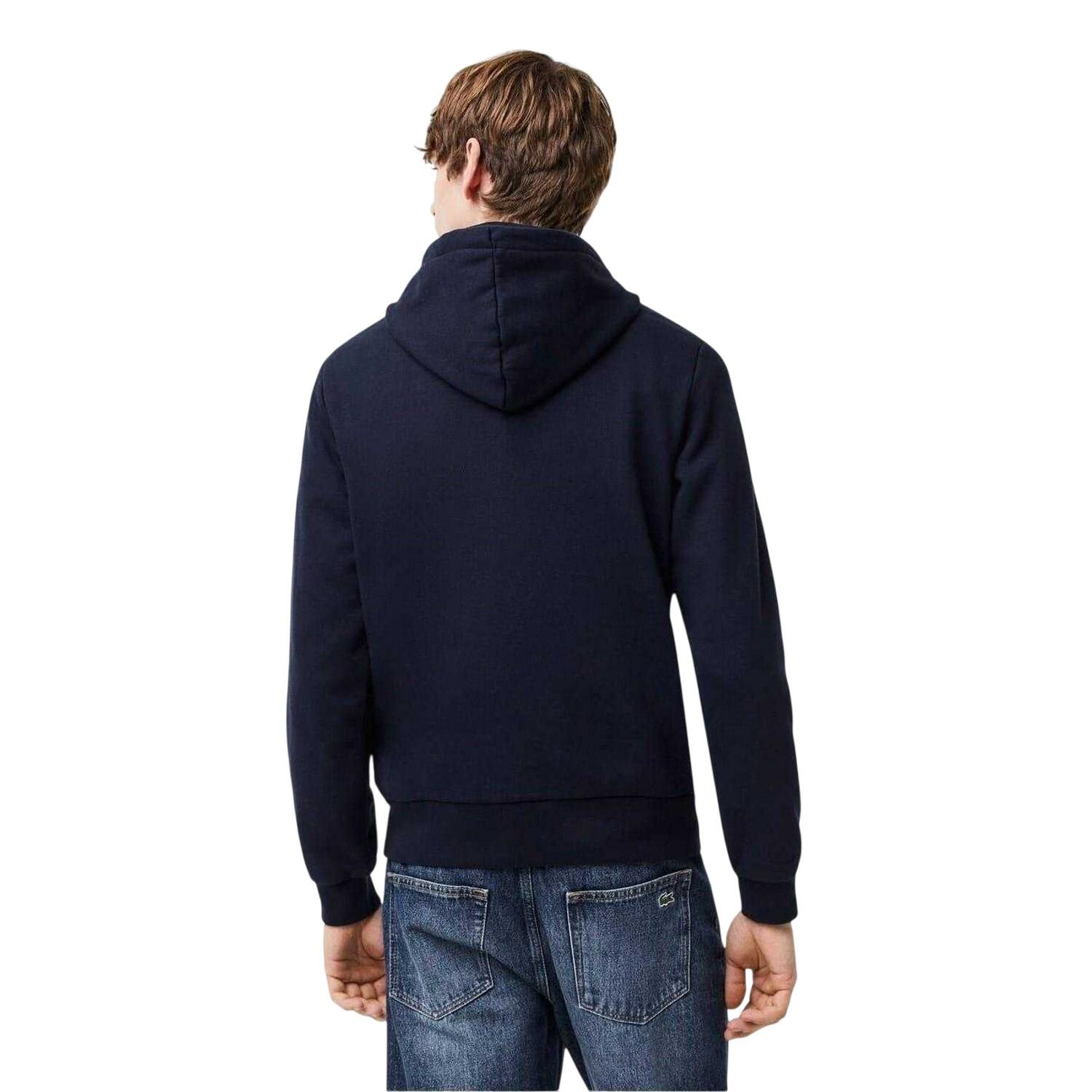 "Basic" Hoodie zum Überziehen für Herren Marine 3/3