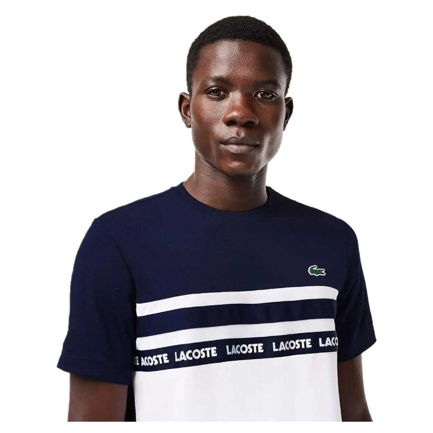 TShirt für , Piqué Herren Weiß/Dunkles Marineblau 4/4
