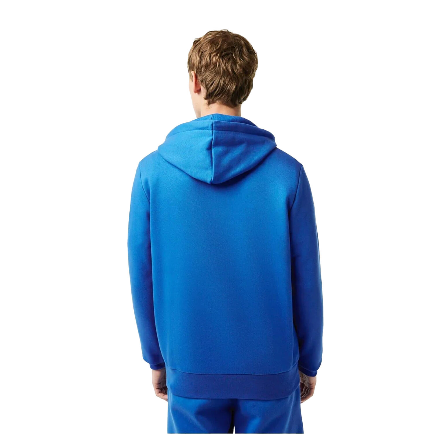 Hoodie mit durchgehendem Reißverschluss für Herren Blau 3/4