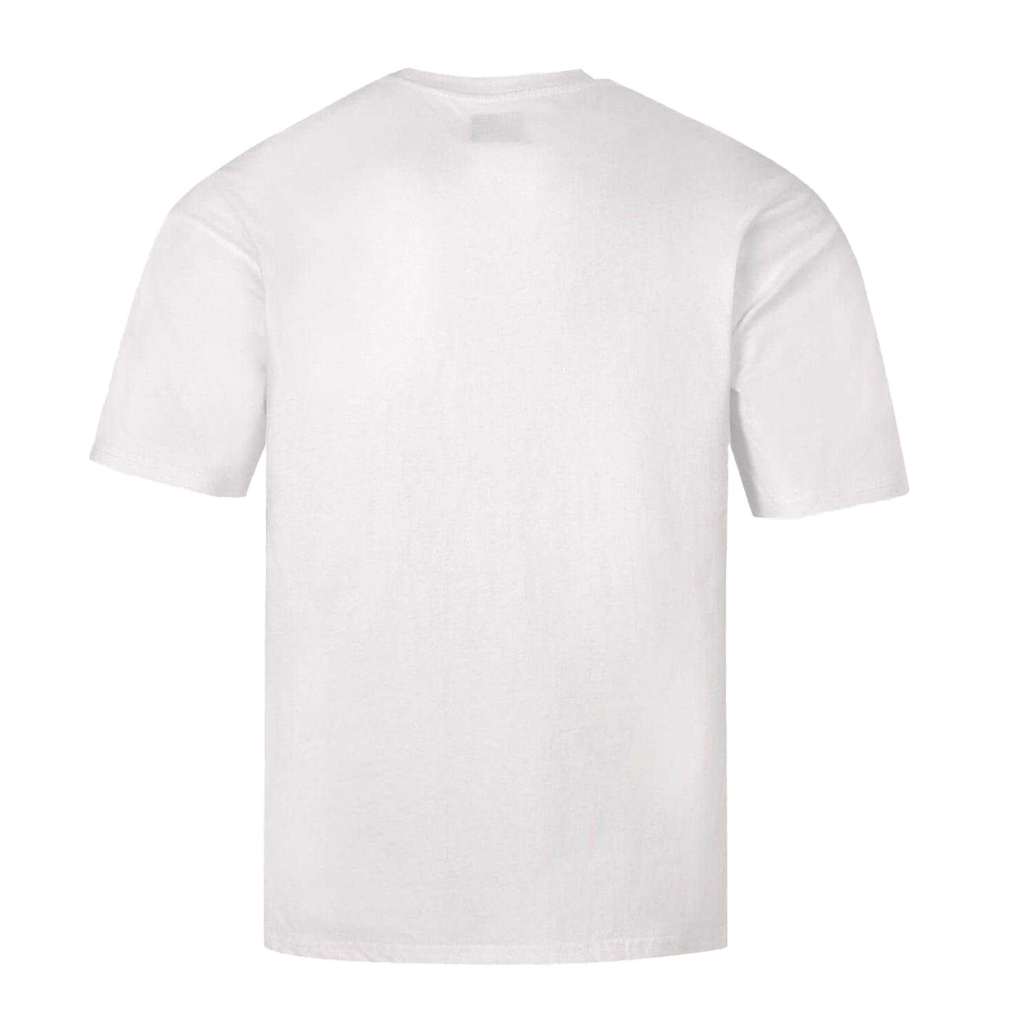 TShirt für , Baumwolle Herren Weiß 3/4