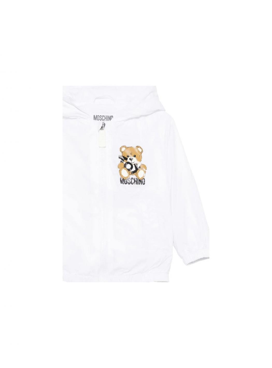 Kurtka chłopięce moschino biały 4/4