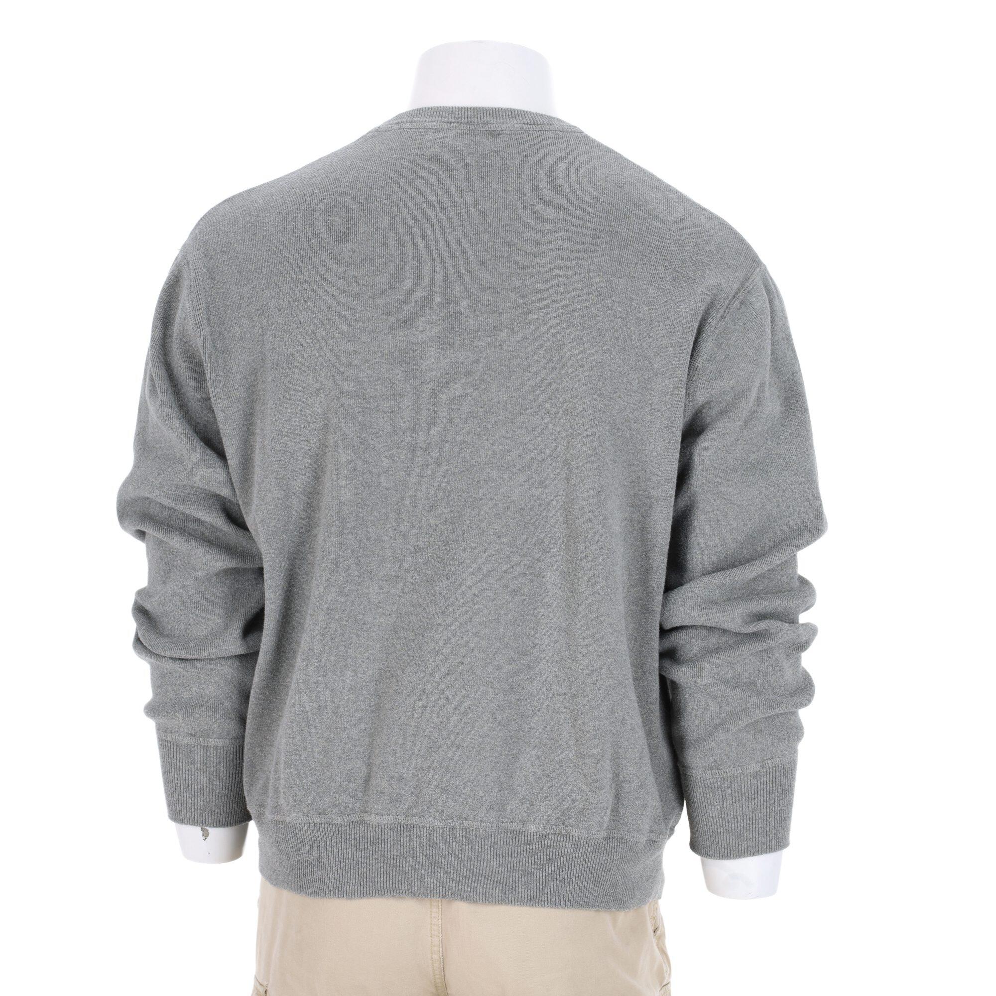 Seconde vie - Pull Homme  Crew Neck Gris - Excellent 2/7