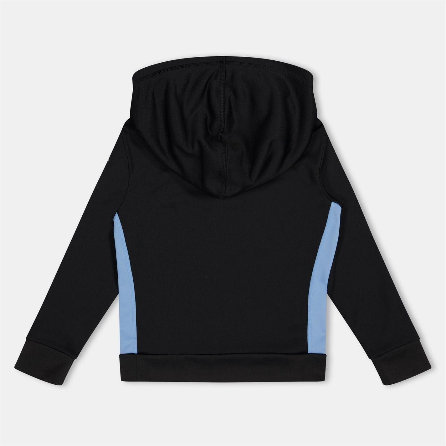 Kapuzenpullover für Jungen Kinder Schwarz/Blau 2/2