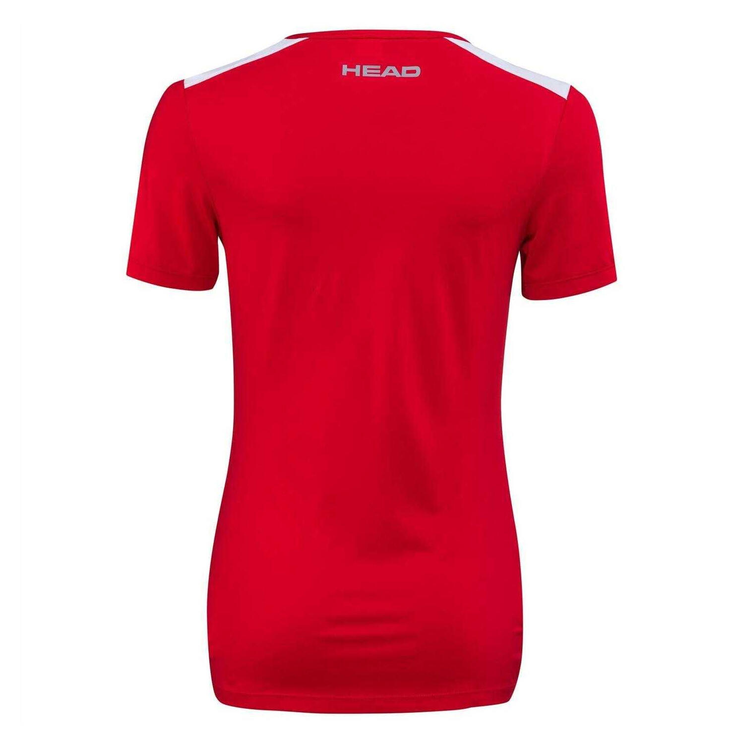 Maglietta Donna Head Club 22 Tech Rosso 2/2