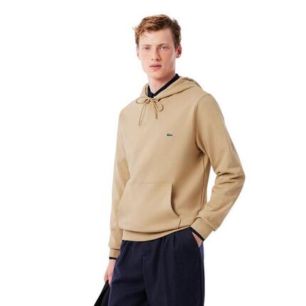 Basic" Hoodie zum Überziehen für Herren Beige