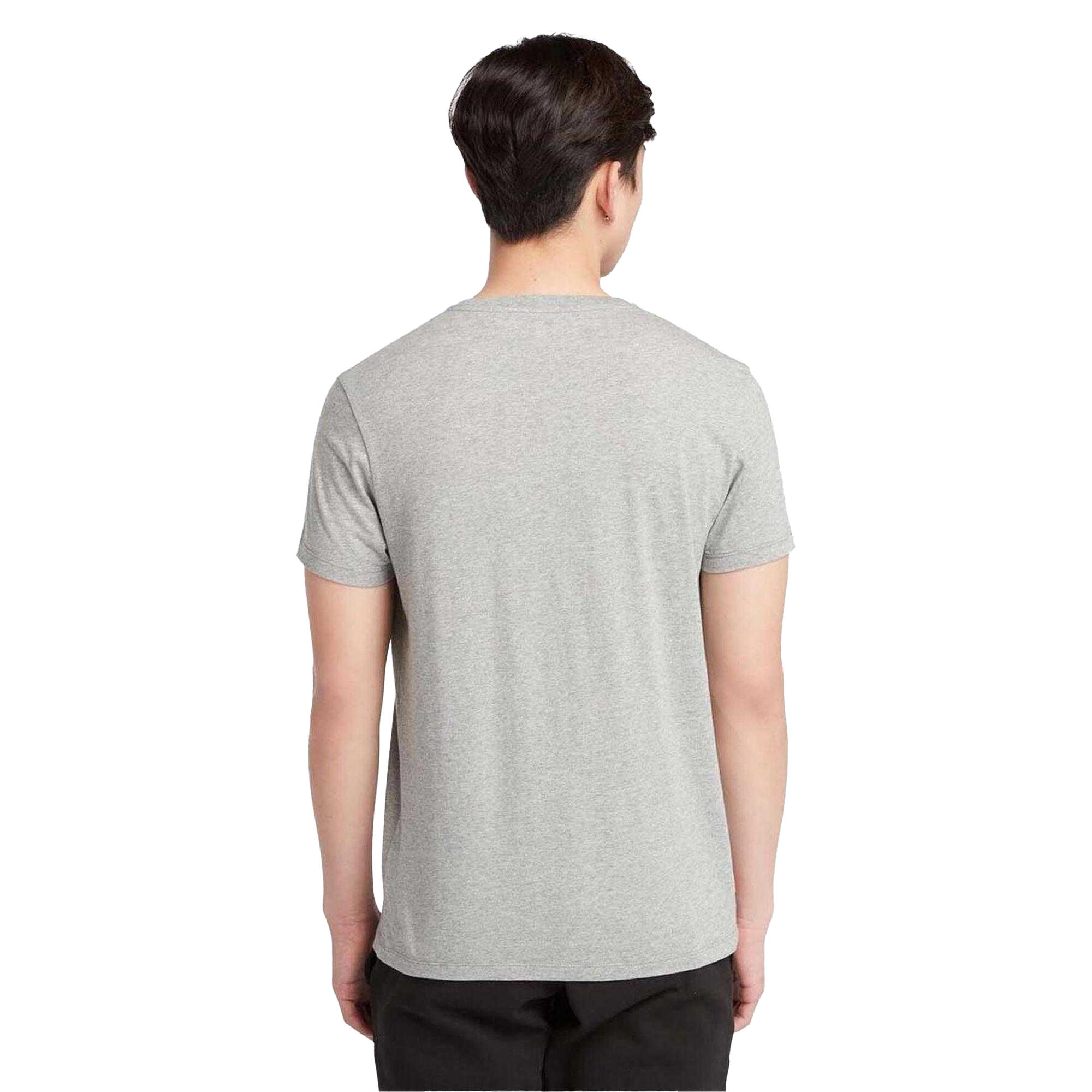 "Oyster River" TShirt für , Baumwolle, Schmal Herren Grau 3/4