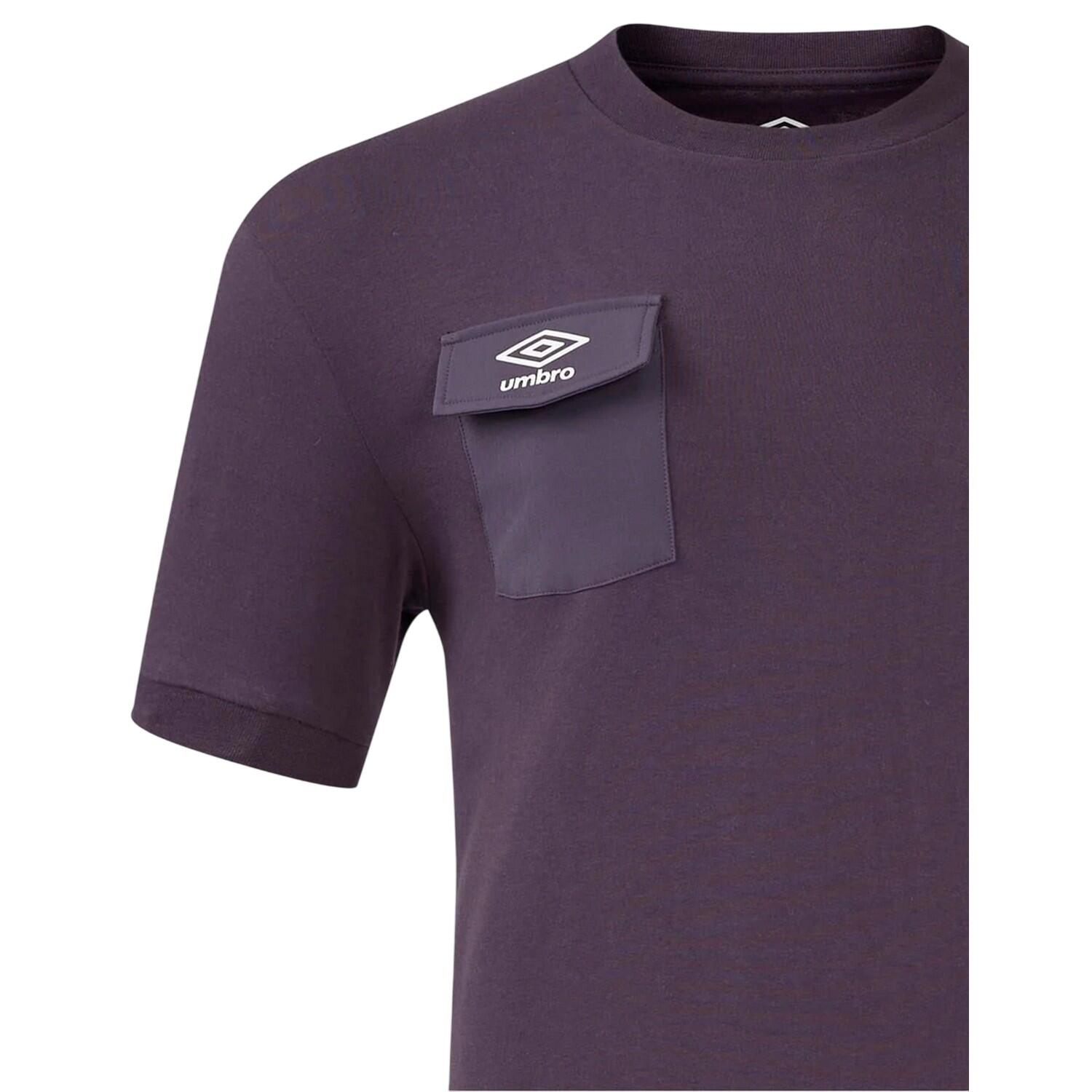 "Presentation 2024" TShirt für , Brusttasche Herren Nachtschatten 3/4