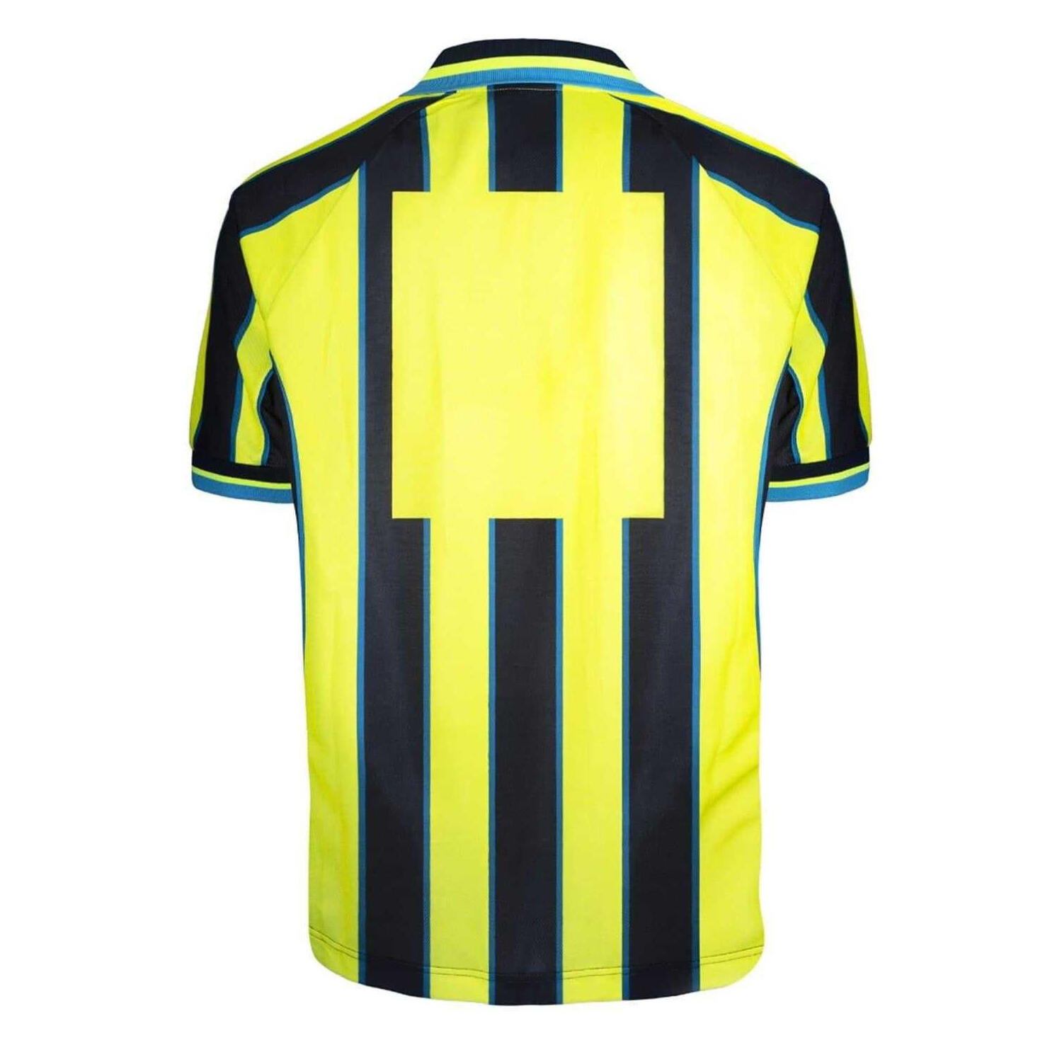 Mens Draw Vertical Stripe Regular TShirt (Neon) 2/2