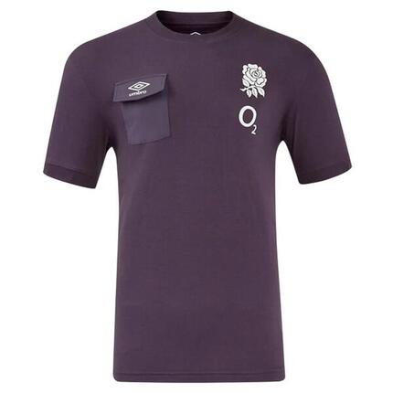 Tshirt Motif/style Rugby Angleterre PRESENTATION Homme (Noir)