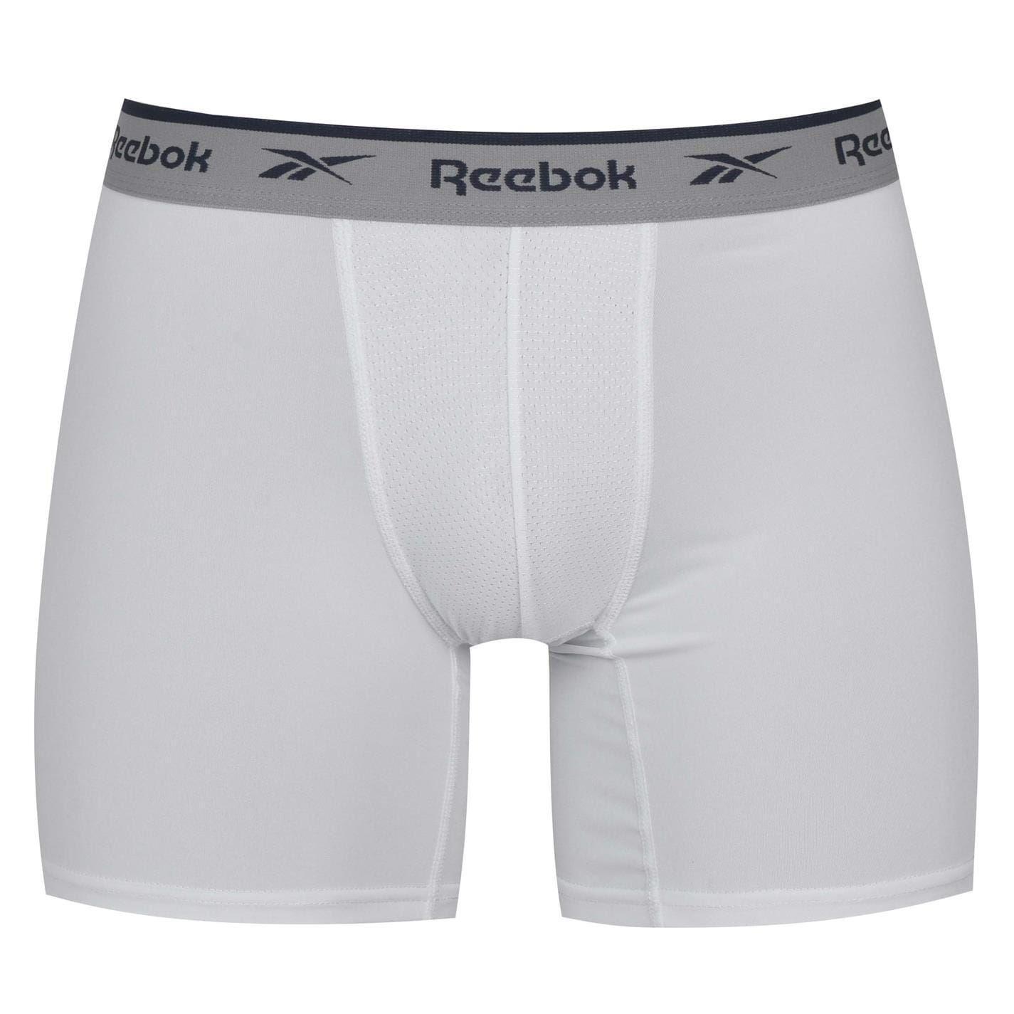 Mens Logo Boxer Shorts (Pack of 3) (Black/White/Grey) 2/6